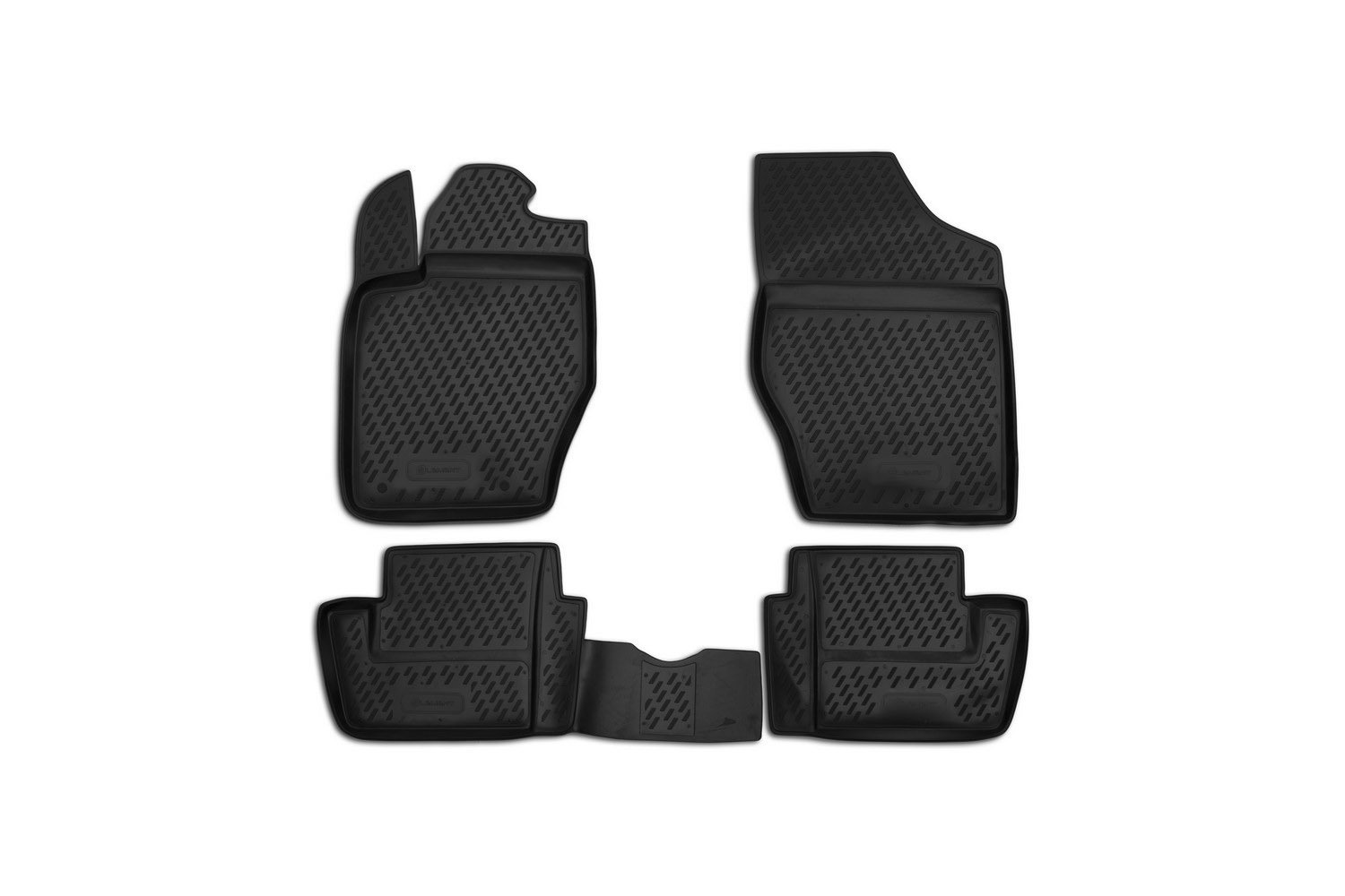 Коврики в салон CITROEN C4 01/2004-07/2008, 07/2008-, 4 шт. (полиуретан) / Ситроен С4