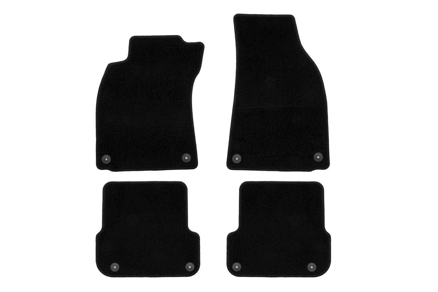 Коврики в салон Klever Econom AUDI A6 АКПП 2004-2008, 2008-2011, сед., 4 шт. (текстиль) / Ауди А6