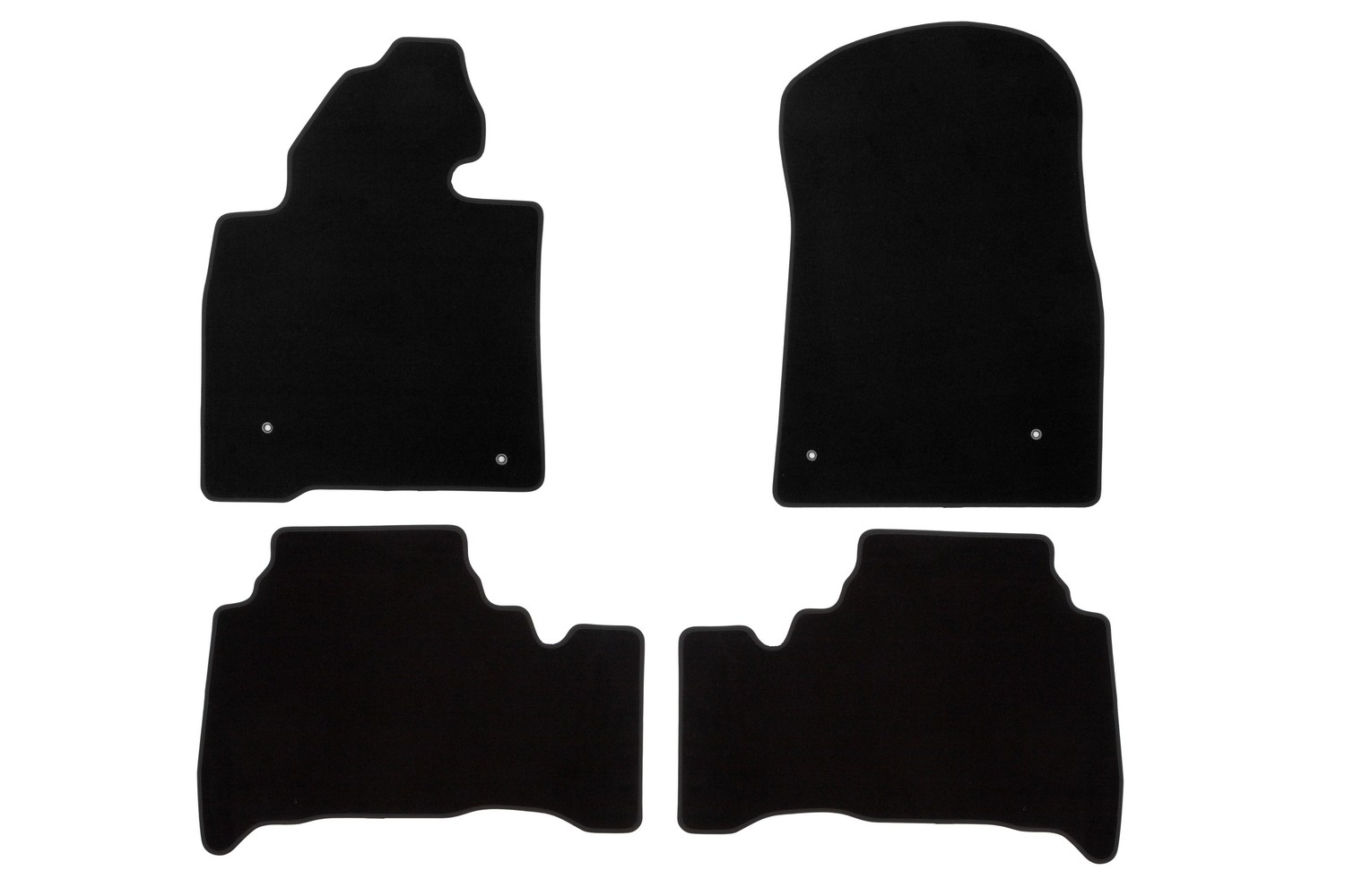 Коврики в салон Klever Econom TOYOTA Land Cruiser 200 2007-2012, 2012-2015, 2015-2021, внед., 4 шт. (текстиль) / Тойота Ленд крузер