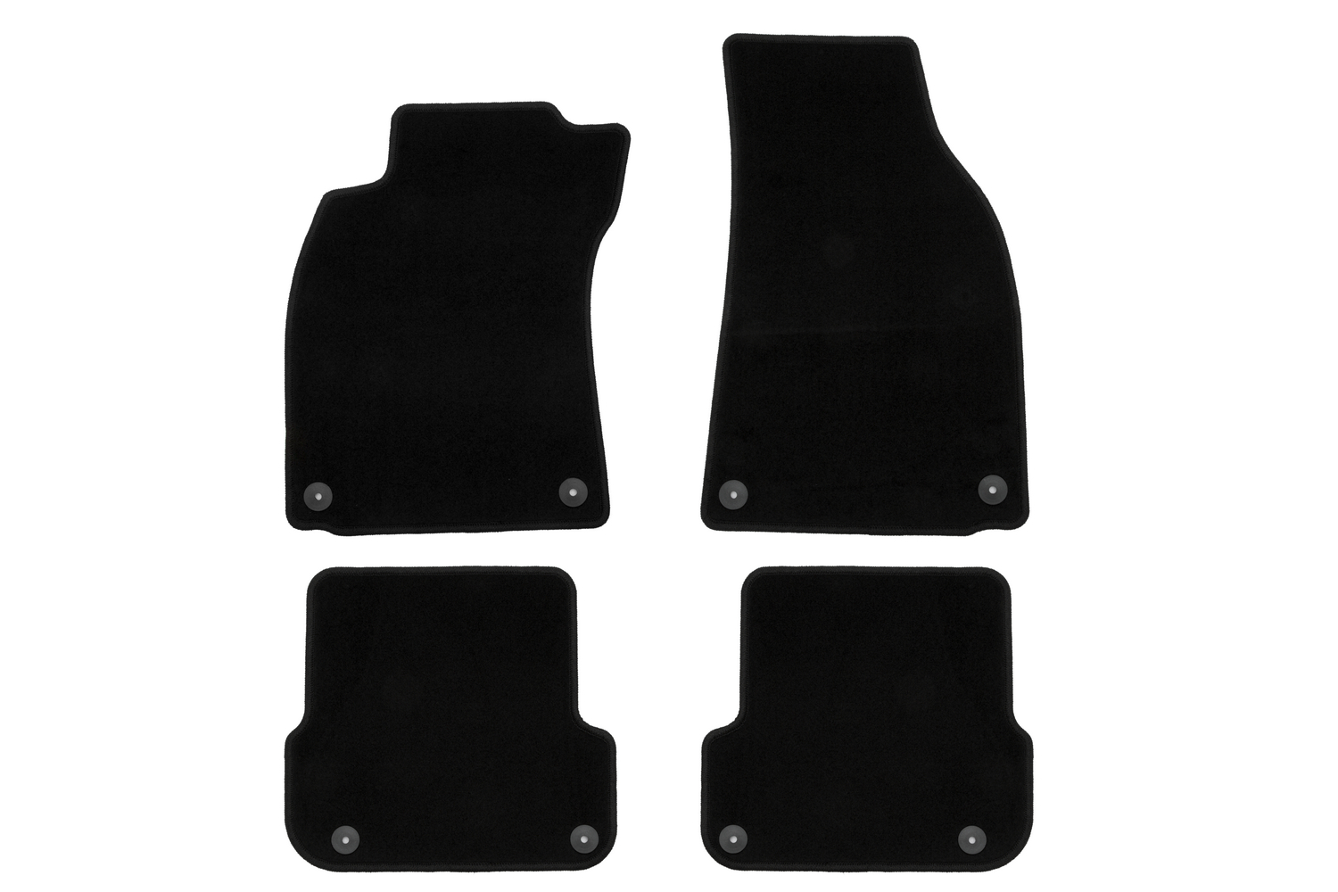Коврики в салон Klever Econom AUDI A4 8E АКПП 2004-2009, сед., ун., 4 шт. (текстиль) / Ауди А4