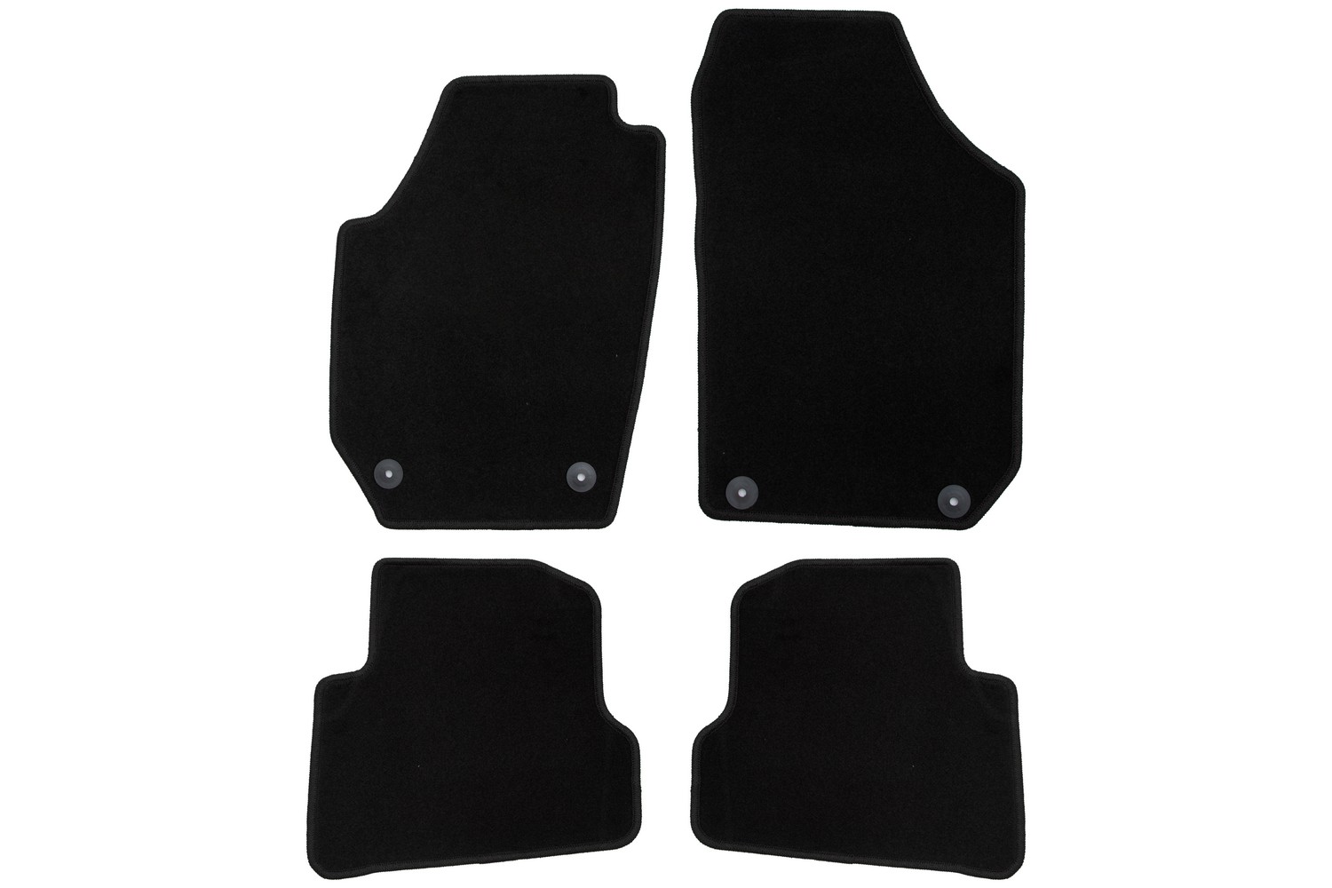 Коврики в салон Klever Econom SKODA Fabia Combi 2007-2010, 2010-2014, ун., 4 шт. (текстиль) / Шкода Фабия