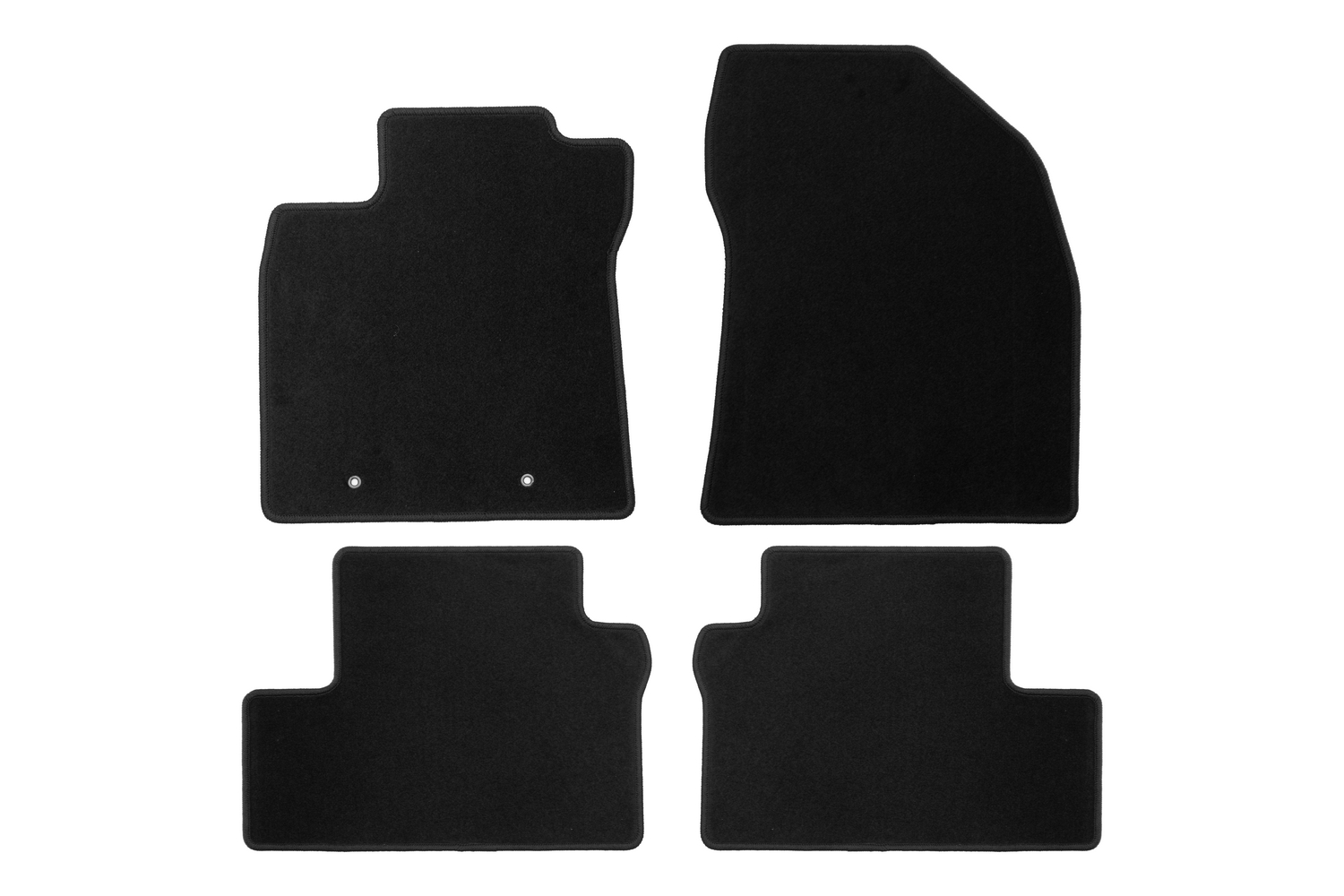 Коврики в салон Klever Econom TOYOTA Avensis 2008-2011, 2011-2015, 2015-2018, сед., 4 шт. (текстиль) / Тойота Авенсис
