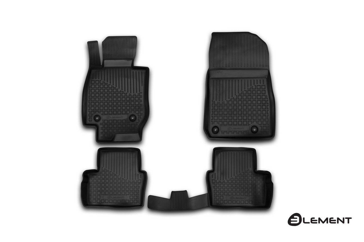 Коврики в салон MAZDA CX-3, 2014-, АКПП, 4 шт. (полиуретан) / Мазда СХ-3