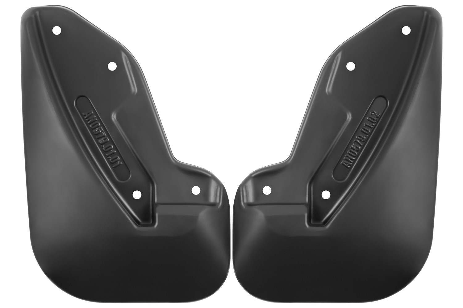 Брызговики передние для  JETOUR X90 Plus  2023 - 2 шт.(optimum) в пакете / Джитур X90 Плюс