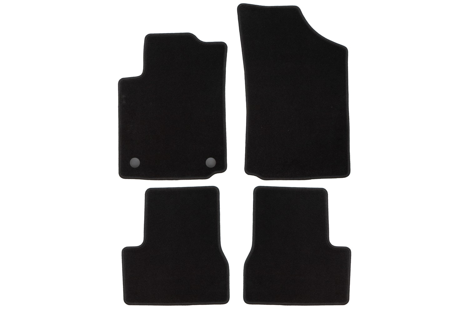 Коврики в салон Klever Econom CITROEN C3 МК1 АКПП 2002-2006, 2005-2009, хб., 4 шт. (текстиль) / Ситроен С3