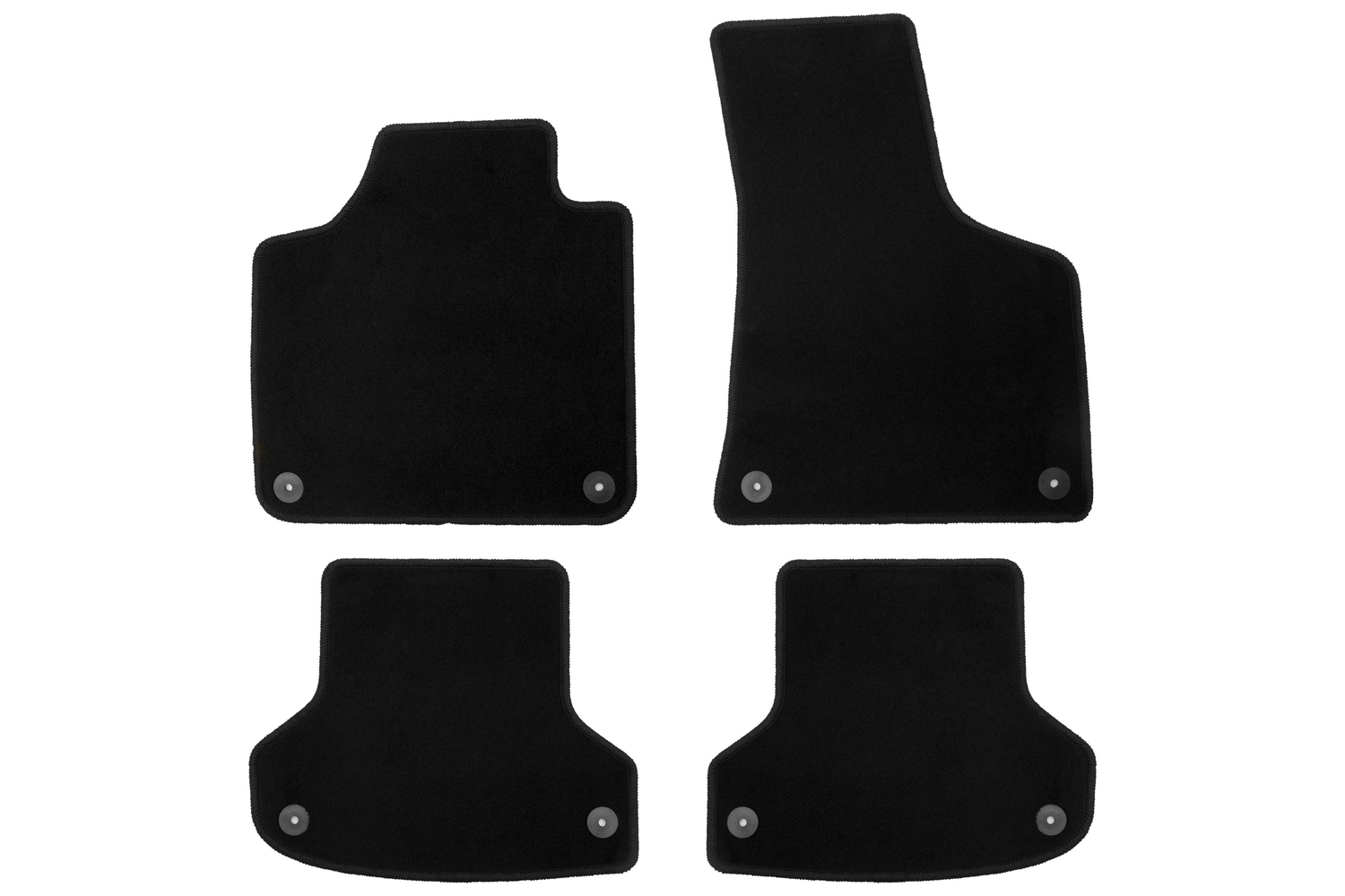 Коврики в салон Klever Econom AUDI A3 5D АКПП 2008-2013, хб., 4 шт. (текстиль) / Ауди А3