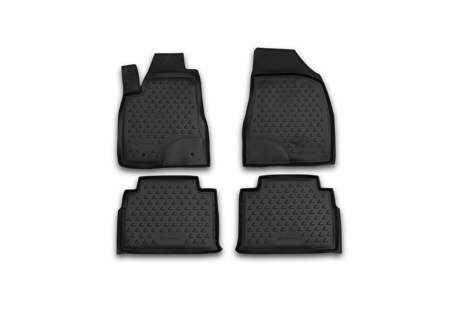 Коврики в салон, подходит для LEXUS RX350 2003-2009, 4 шт. (полиуретан)