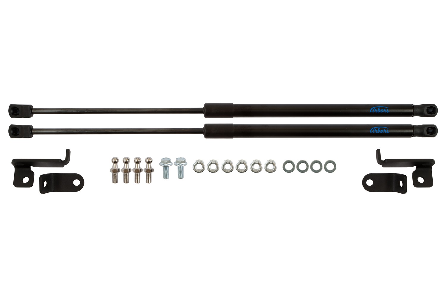 Упоры капота для VOLKSWAGEN Jetta, 2010-2015, к-т 2 шт / Фольксваген Джетта