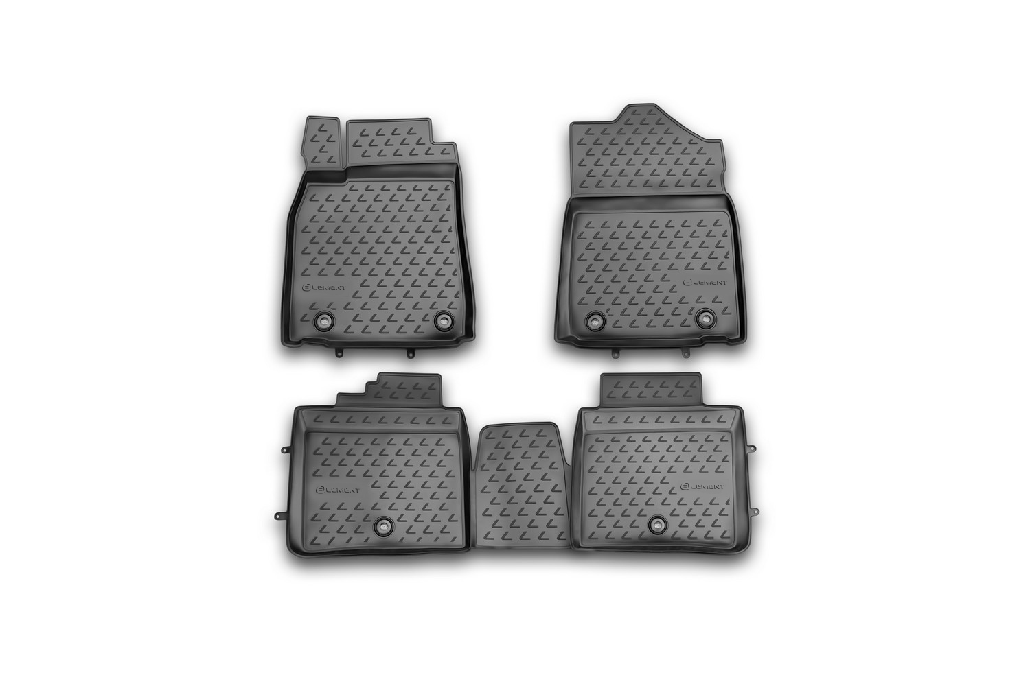 Коврики в салон для LEXUS ES (VI) 250/350, 300h, 2012-2015, 4 шт. (полиуретан) / Лексус ЕС / Лексус ЕS