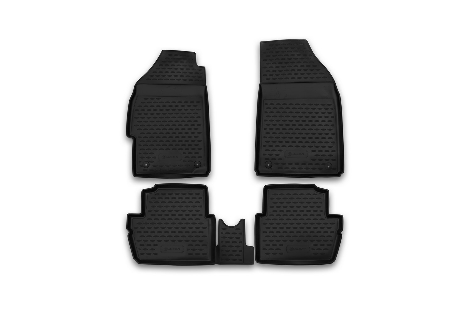 Коврики в салон CHEVROLET Spark (III) 2009-2016 / RAVON R2 2016-2020, 4 шт. (полиуретан) / Шевроле С / Шевроле Спарк