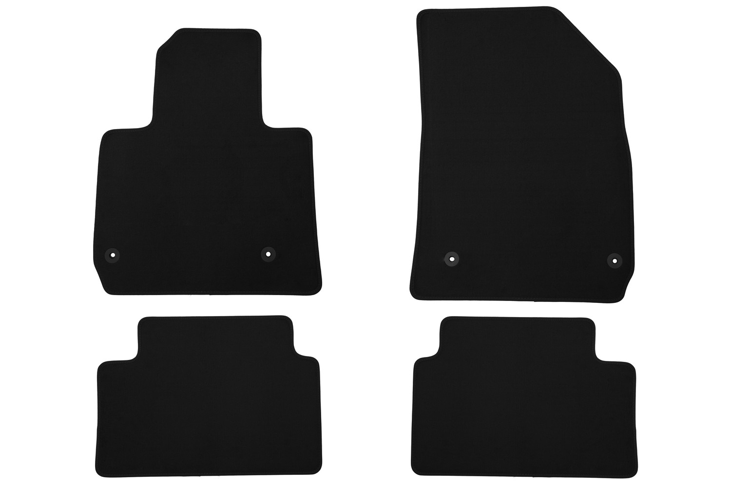 Коврики в салон Klever Econom CITROEN C5 2008-2017, сед., ун., 4 шт. (текстиль) / Ситроен С5