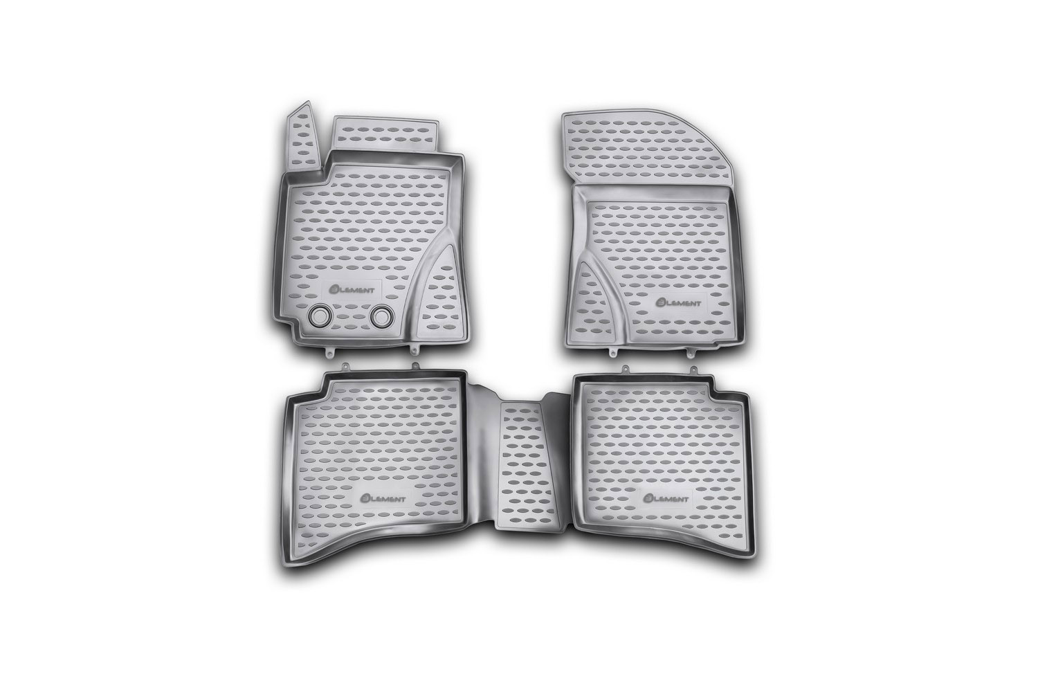 Коврики в салон GEELY MK Cross, 2011-2012 4 шт. (полиуретан) / Джили МК кросс