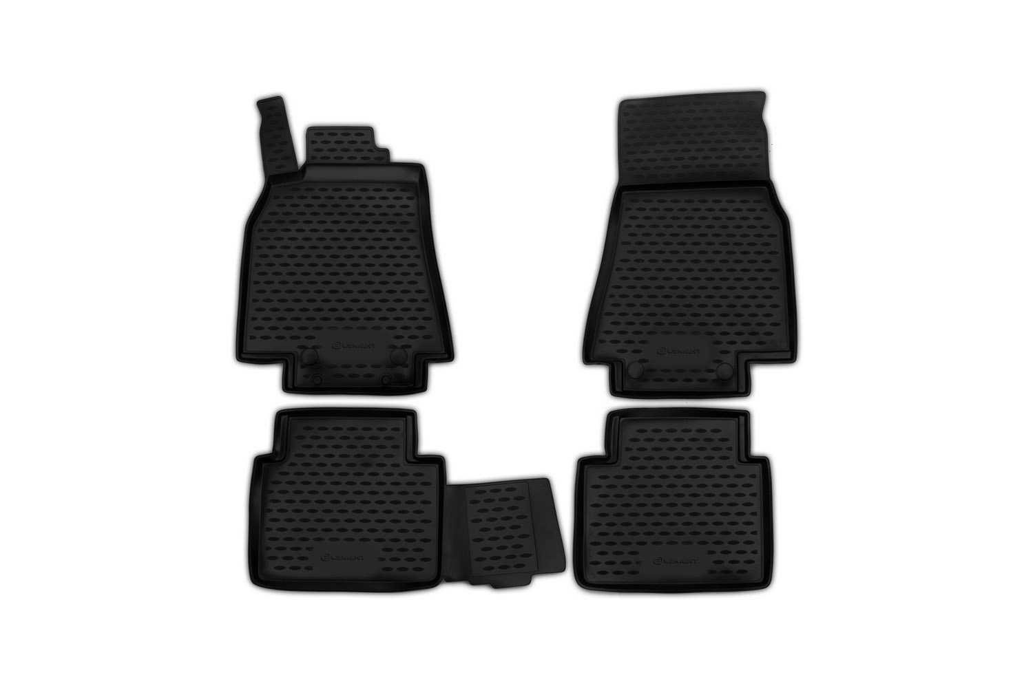 Коврики в салон, подходит для MERCEDES-BENZ B-Class T245 2005-2011, 4 шт.