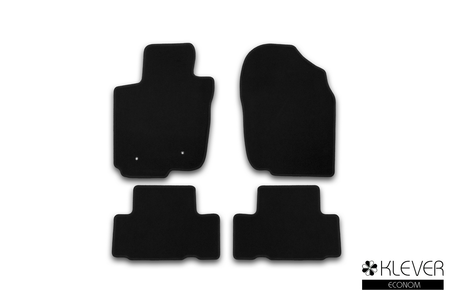 Коврики в салон Klever Econom TOYOTA Rav 4 2010-2014, кросс., 4 шт. (текстиль) / Тойота Рав 4