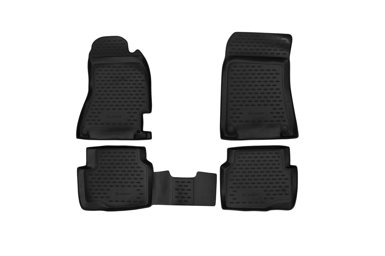 Коврики в салон, подходит для SUBARU Impreza JDM  02/ 2000-04/2007, П.Р., 4 шт.(полиуретан)