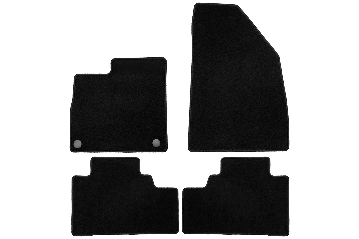 Коврики в салон Klever Econom GAC GS8 2021- внед., 5шт (текстиль) / Гак ГС8
