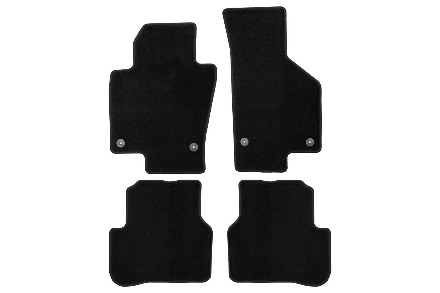 Коврики в салон Klever Econom VOLKSWAGEN Passat CC 2008-2012, куп., 4 шт. (текстиль) / Фольксваген Пассат