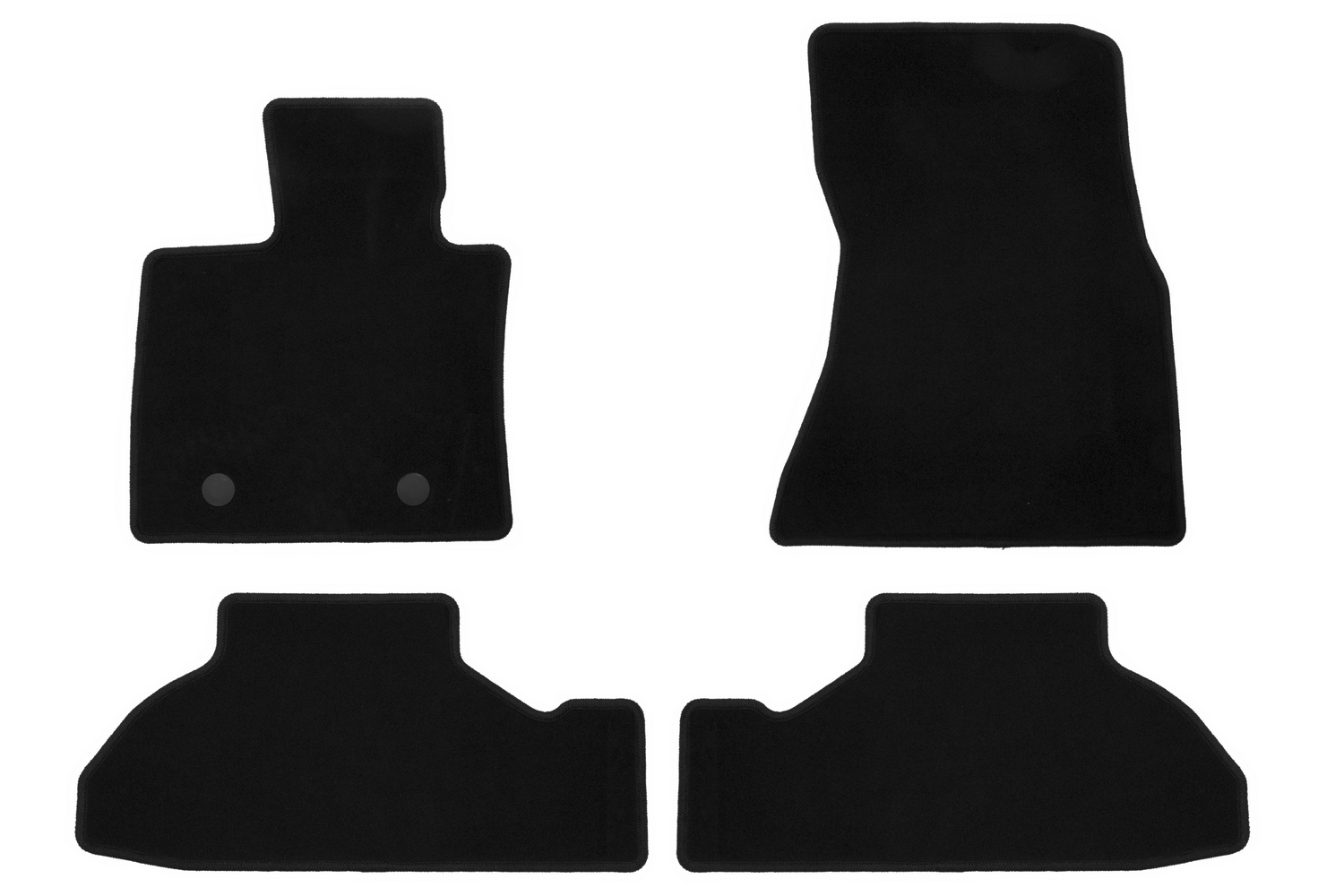 Коврики в салон Klever Econom BMW X6 F16 2014-2020, кросс., 4 шт. (текстиль) / БМВ Х6