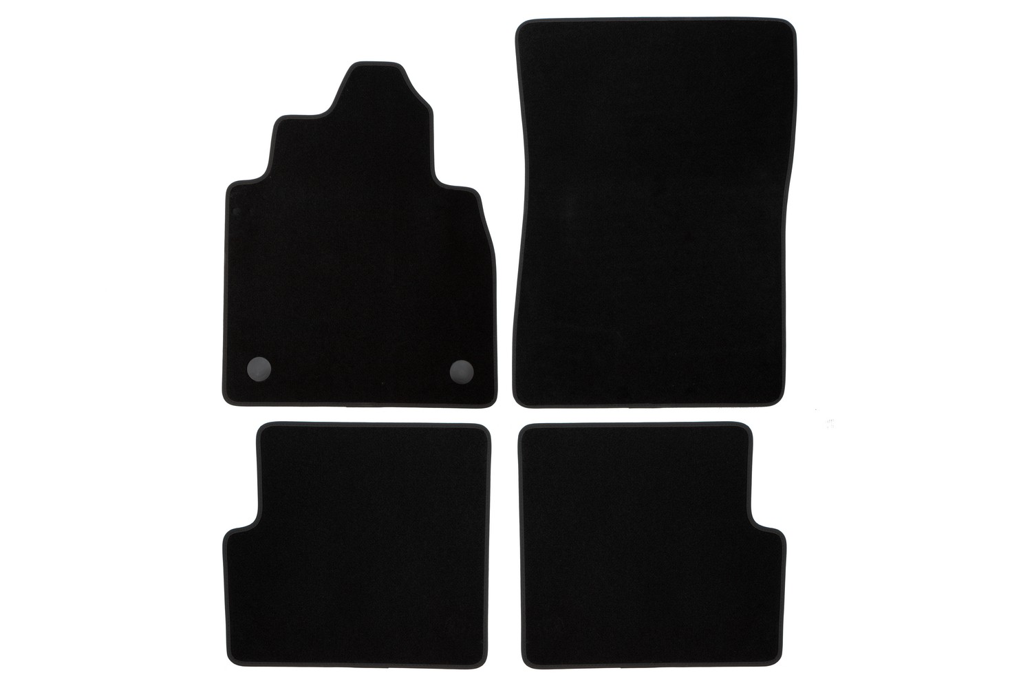 Коврики в салон Klever Econom MERCEDES-BENZ G-Class W463 (с подстаканниками) АКПП 2006-2008, 2008-2012, 2012-2015, 2015-2018, внед., 4 шт. (текстиль) 