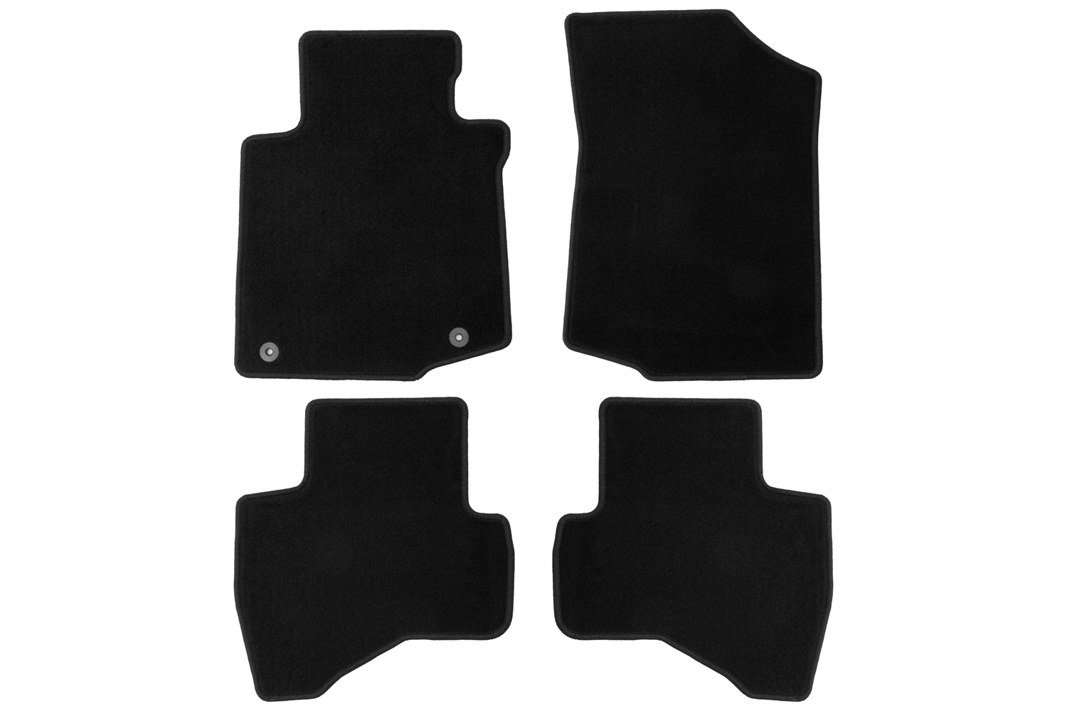 Коврики в салон Klever Econom PEUGEOT 107 3D, 5D 2005-2009, 2009-2012, 2012-2014, хб., 4 шт. (текстиль) / Пежо