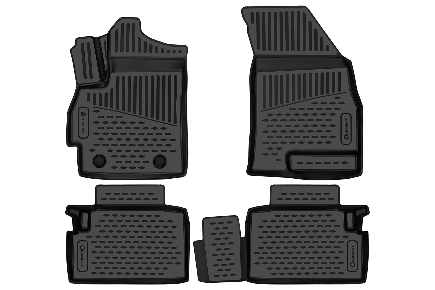 Коврики 3D в салон для KAIYI X3, X3 PRO 2020 - 4шт. (полиуретан) / Каию Икс 3