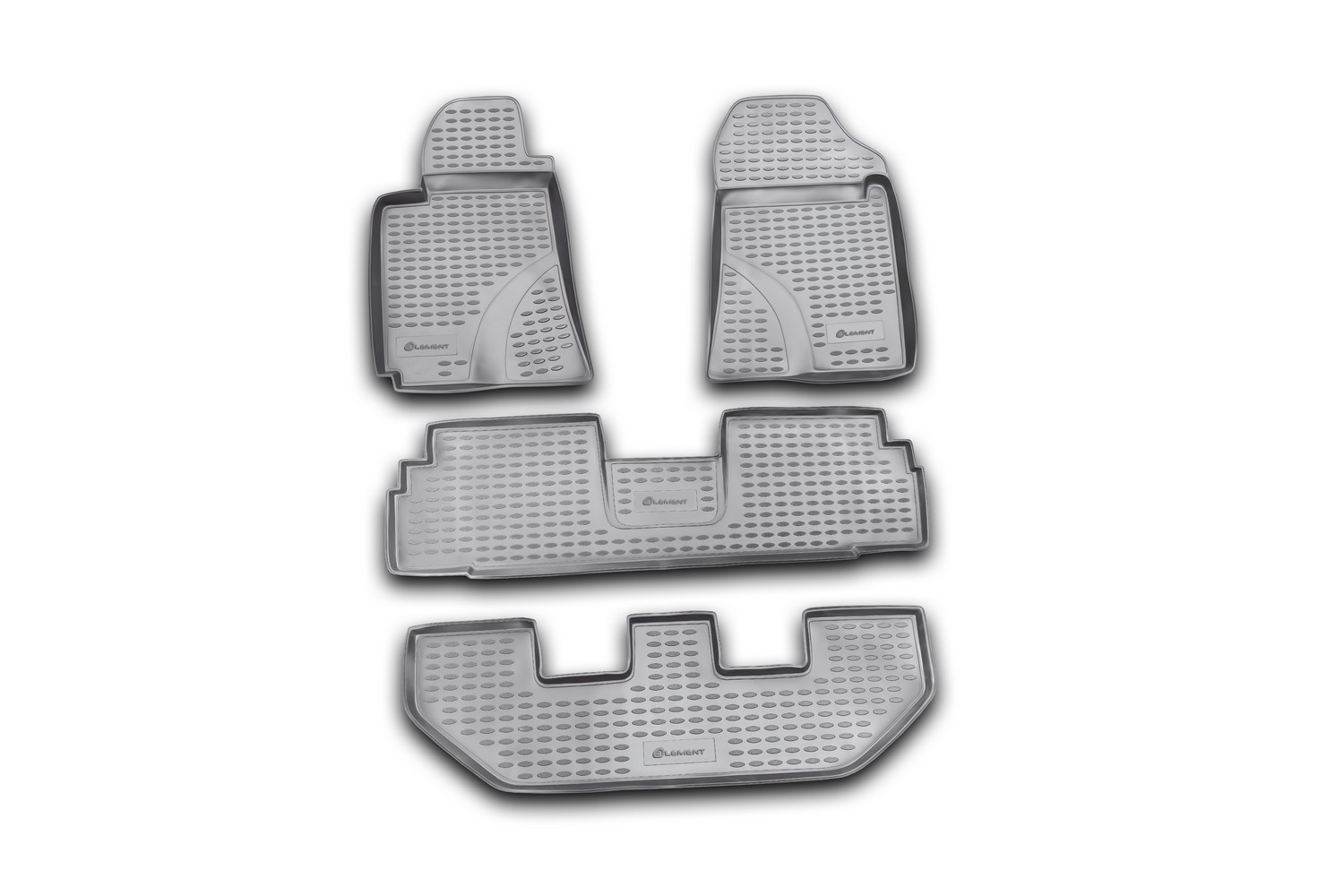 Коврики в салон TOYOTA Corolla Verso 03/2004-10/2009, 4 шт. (полиуретан) / Тойота Версо