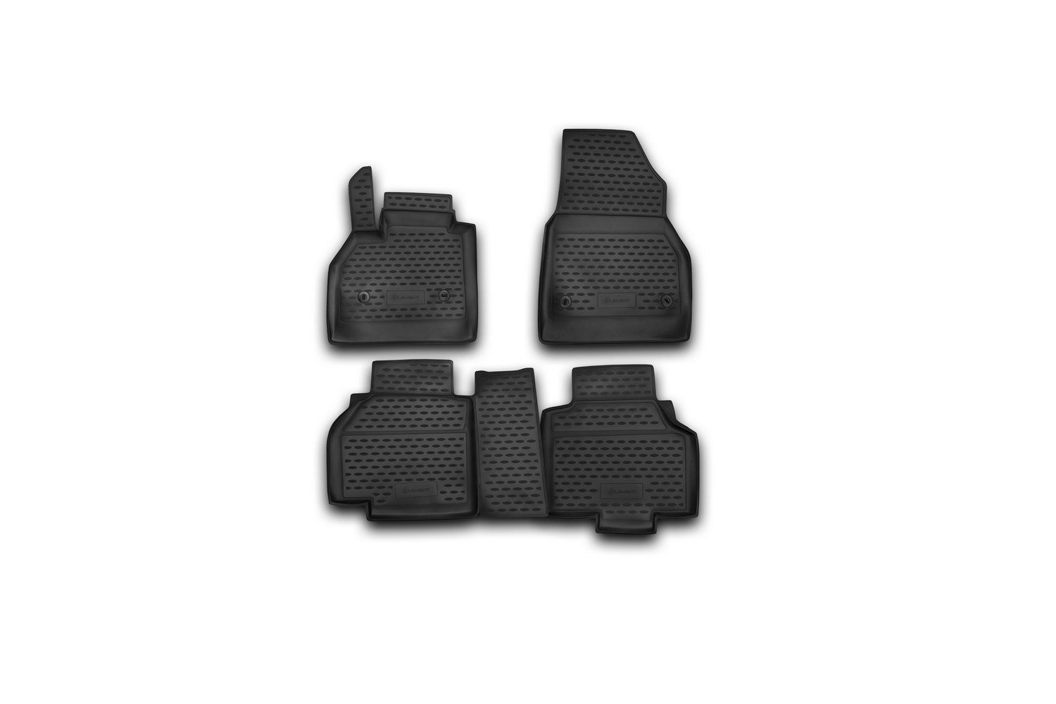 Коврики в салон RENAULT Kangoo 06/2010-, 4 шт. (полиуретан) / Рено Канго