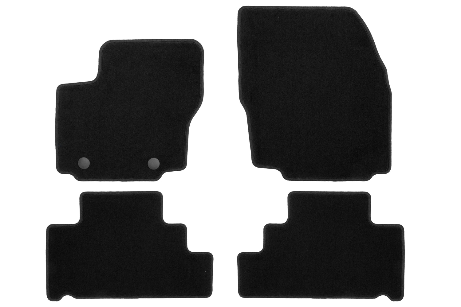 Коврики в салон Klever Econom FORD S-max 2006-2010, 2010-2015, мв., 4 шт. (5 мест) (текстиль) / Форд S-макс
