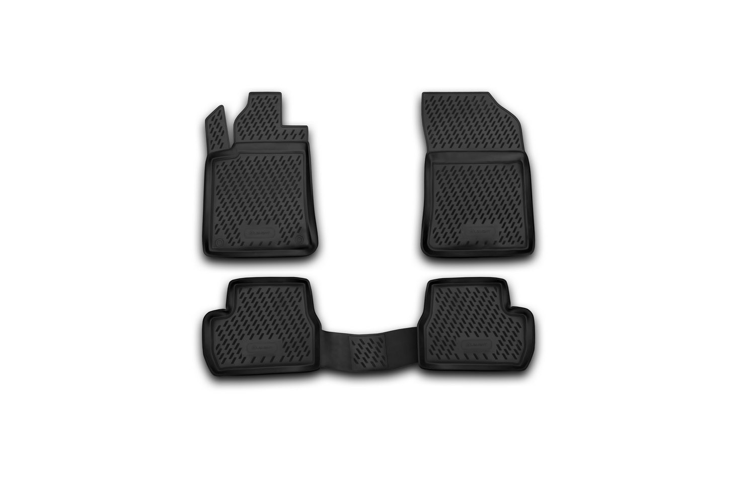 Коврики в салон, подходит для CITROEN C3  01/2010->, 4 шт. (полиуретан)