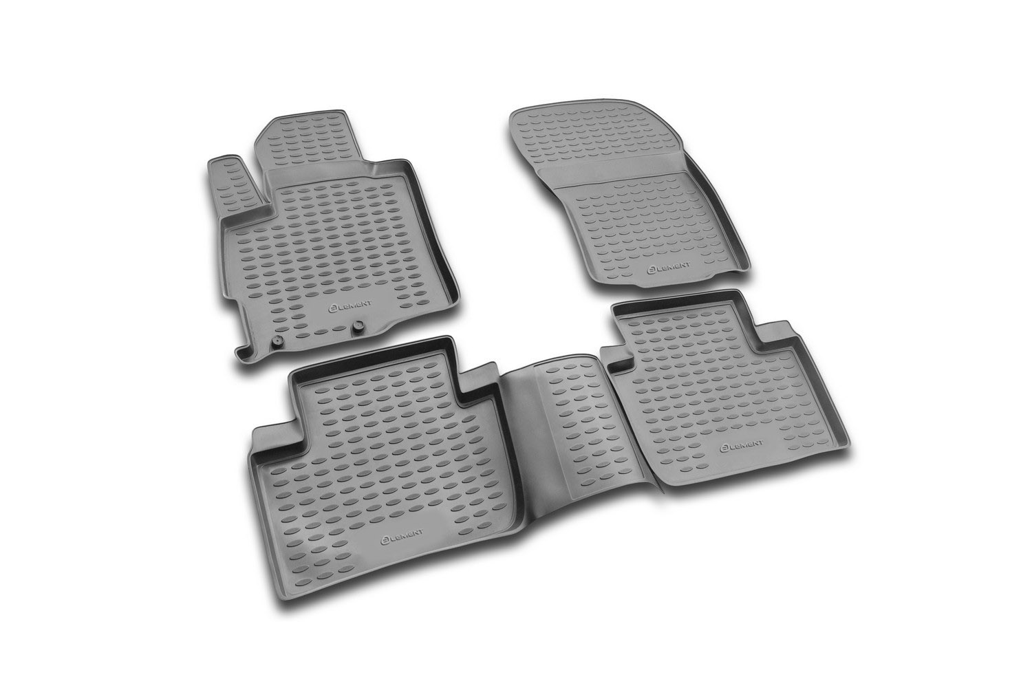 Коврики в салон, подходит для MITSUBISHI Outlander XL 2005-2010, 2010-2012, 4 шт. (полиуретан)