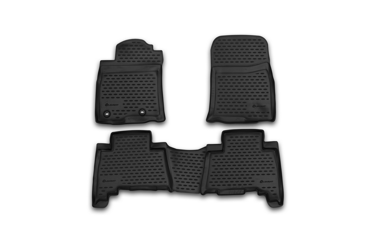Коврики в салон TOYOTA Land Cruiser 150 2013-2015, 2015-, 5 мест, 4 шт. (полиуретан) / Тойота Ленд крузер прадо