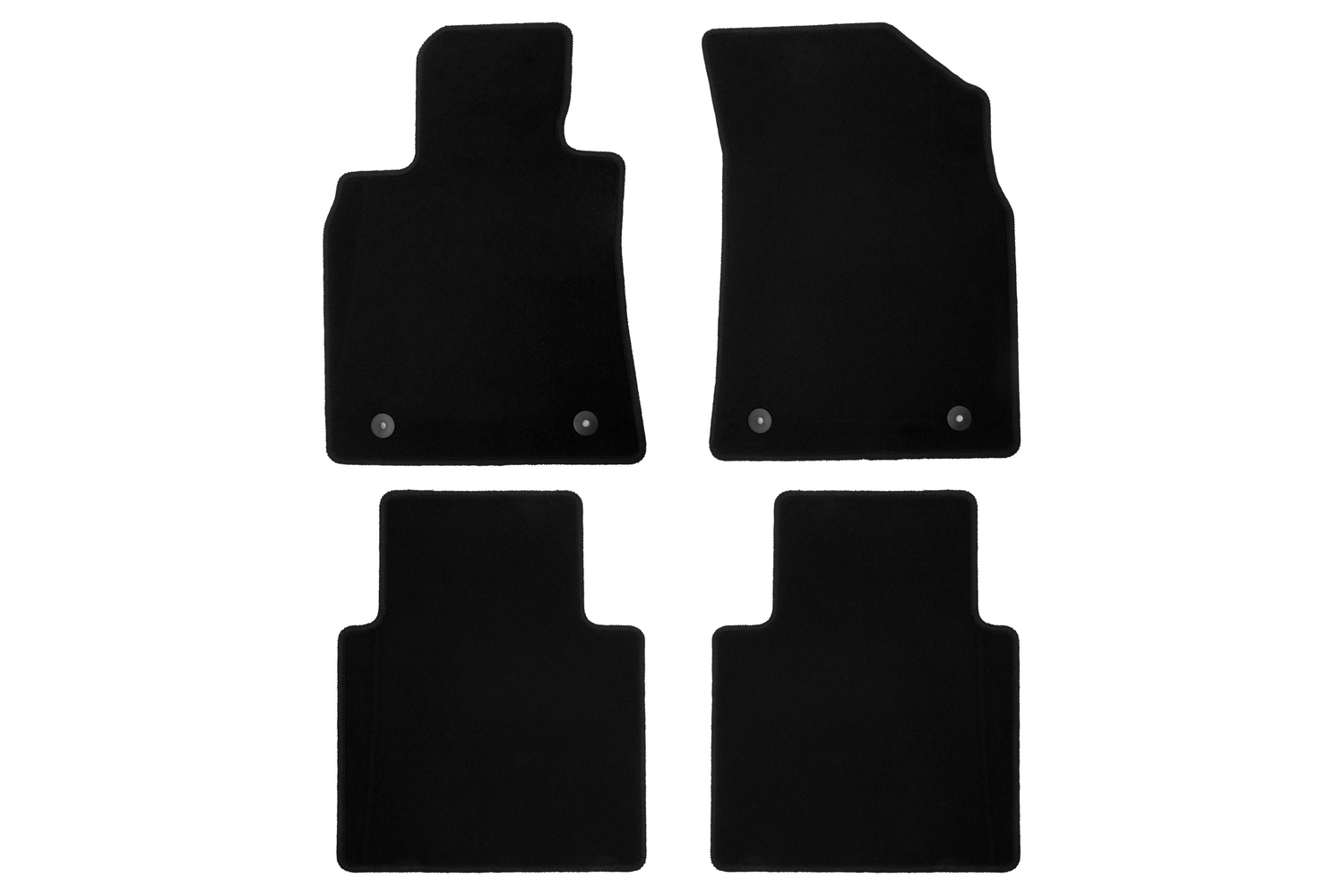 Коврики в салон Klever Econom GEELY GC9, 2015-2019, сед., 4 шт. (текстиль) / Джили GС9