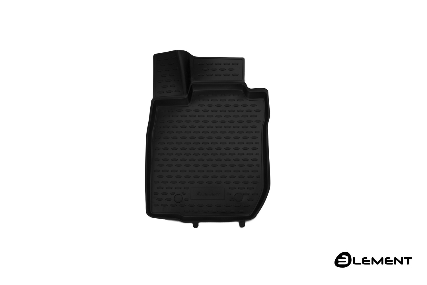 Коврик 3D в салон RENAULT Logan, 2004-2009, 2010-2014, передний левый, 1 шт. (полиуретан) / Рено Логан