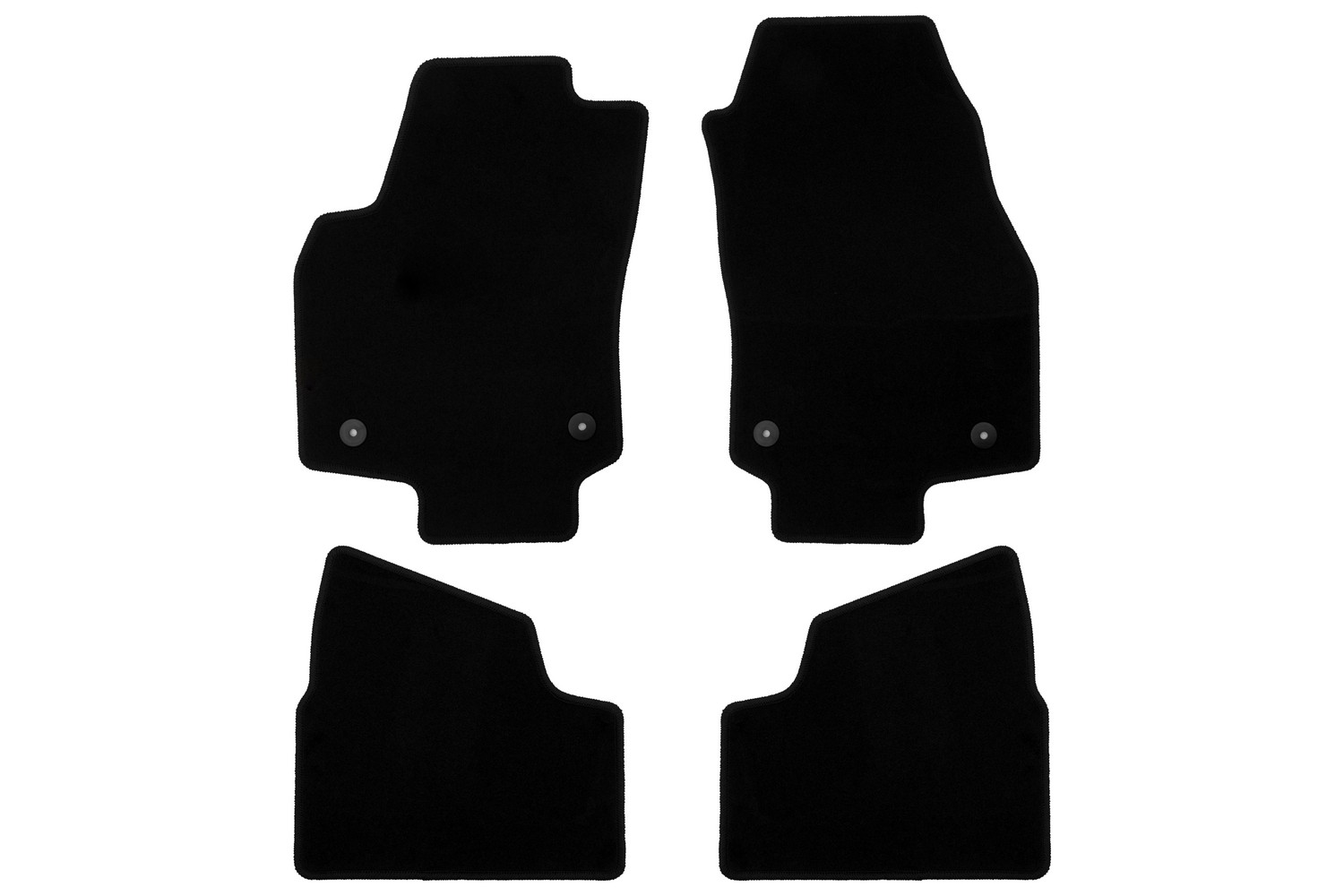 Коврики в салон Klever Econom OPEL Astra H GTC 3D 2004-2007, 2006-2014, хб., 4 шт. (текстиль) / Опель Астра