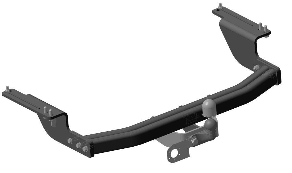 Фаркоп (ТСУ) для LEXUS GX 2010-н.в., TOYOTA 4runner 2002-2009, Hilux Surf 2002-2009, LC Prado J120 2002-2009, J150 2010-н.в. внедорожник без электрики