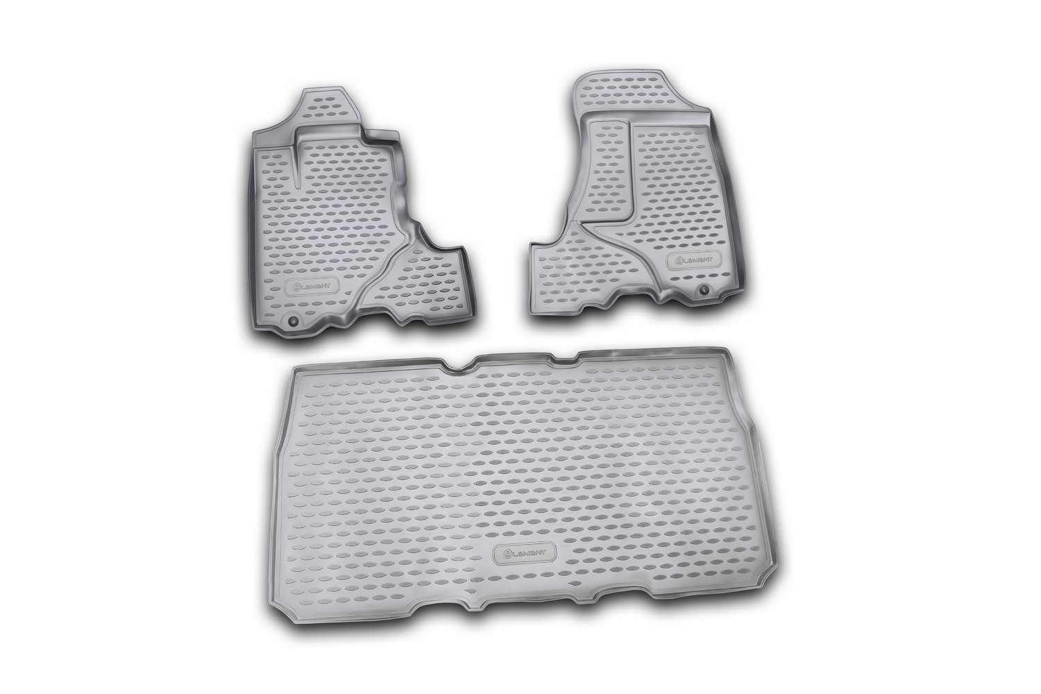 Коврики в салон для HONDA Element 2003-2008, 3 шт. (полиуретан)