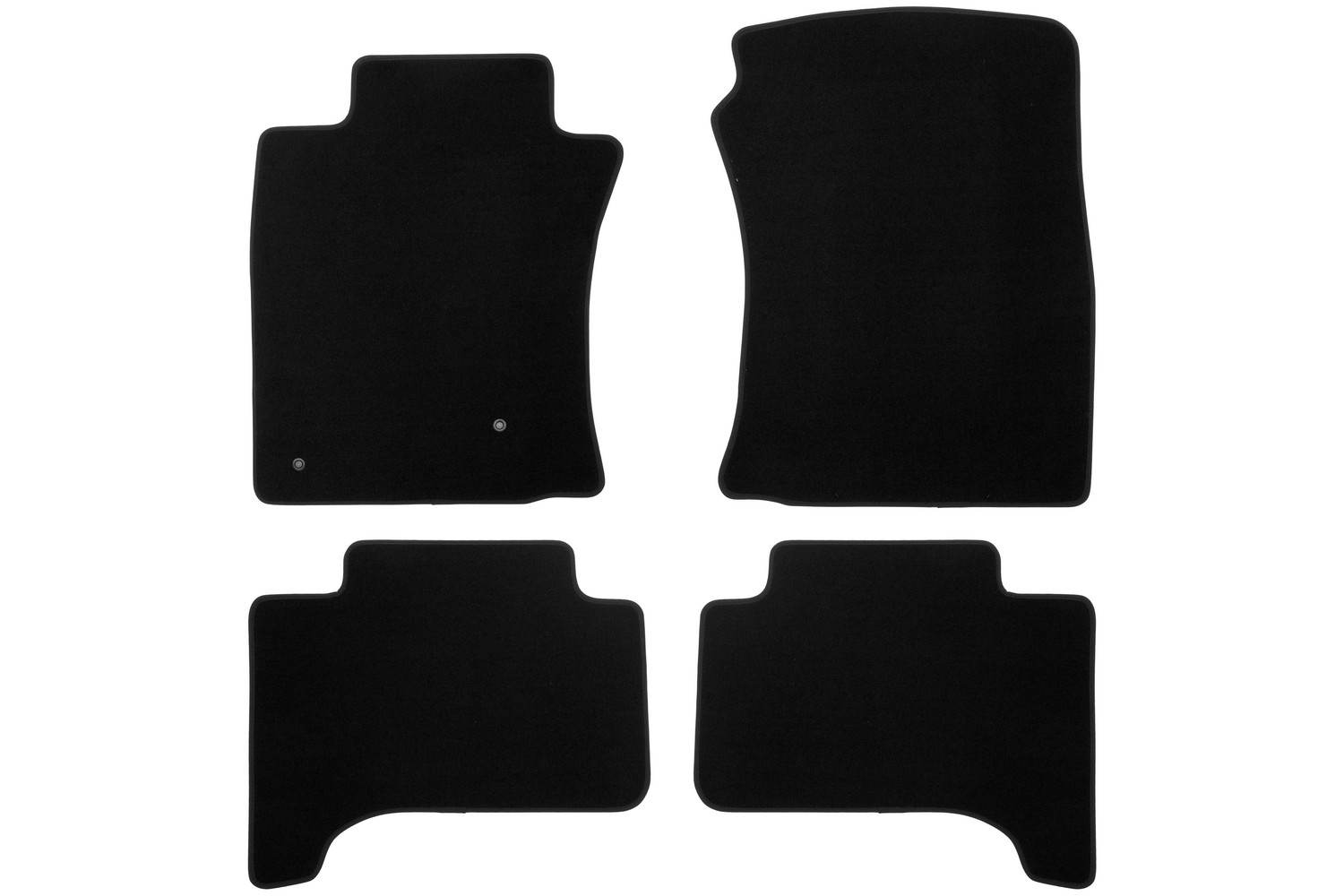 Коврики в салон Klever Econom TOYOTA Land Cruiser 120 Prado АКПП 2002-2007, 2007-2009, внед., 4 шт. (текстиль) / Тойота Ленд крузер прадо