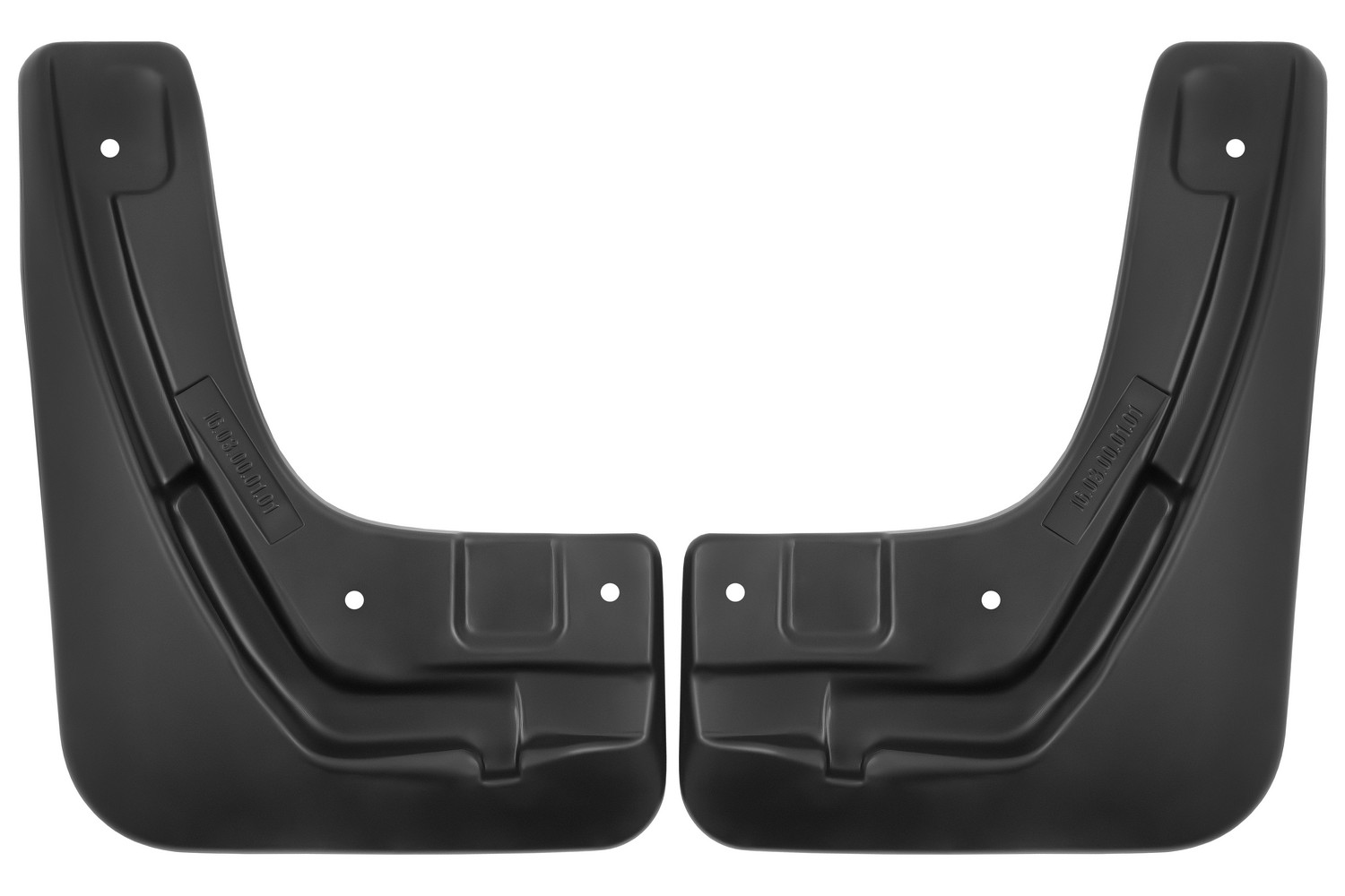 Брызговики передние Ford Focus, 2004-2011 2 шт. (optimum) в коробке / Форд Фокус
