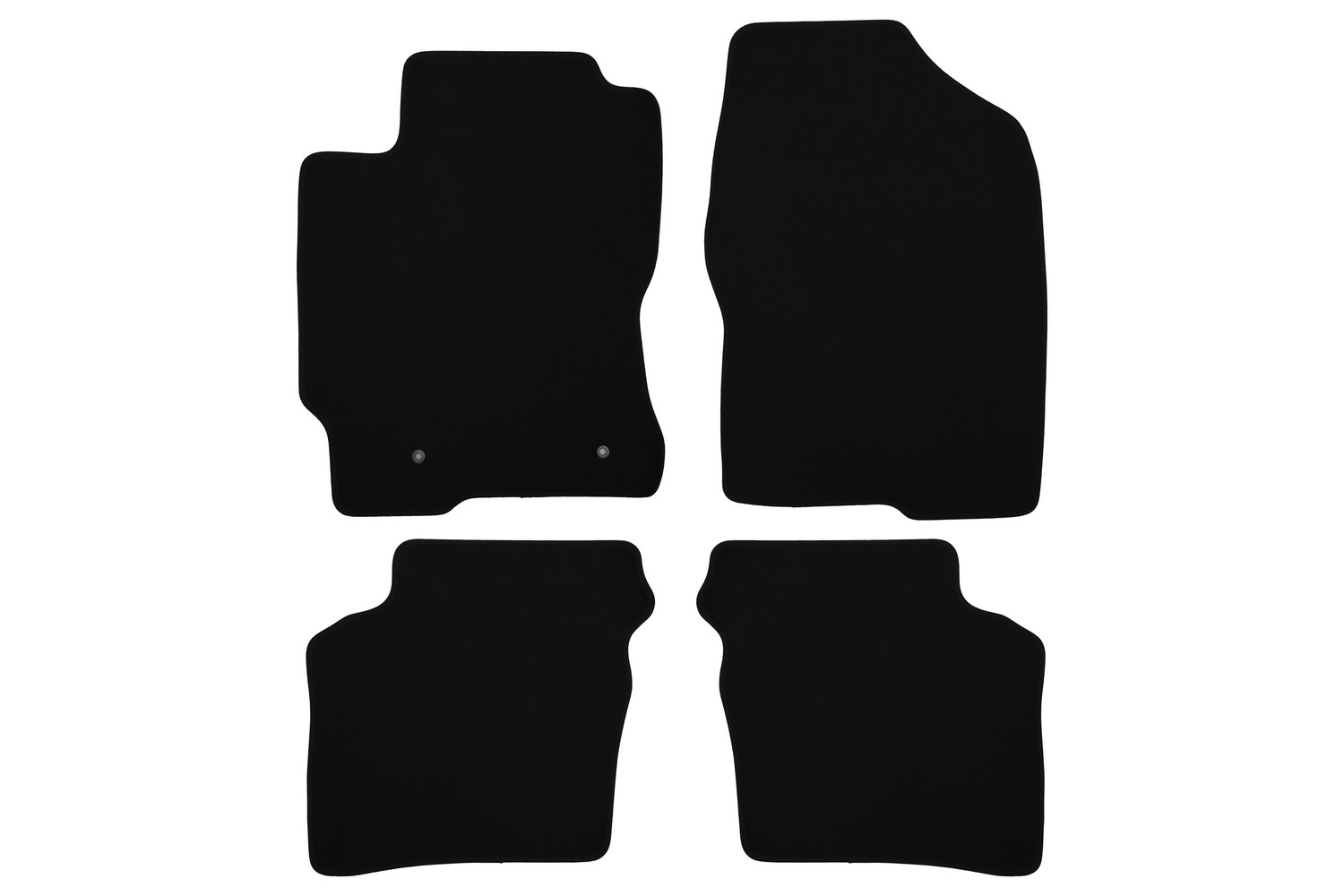 Коврики в салон Klever Econom TOYOTA Prius 2003-2005, 2005-2011, хб., 4 шт. (текстиль) / Тойота Приус
