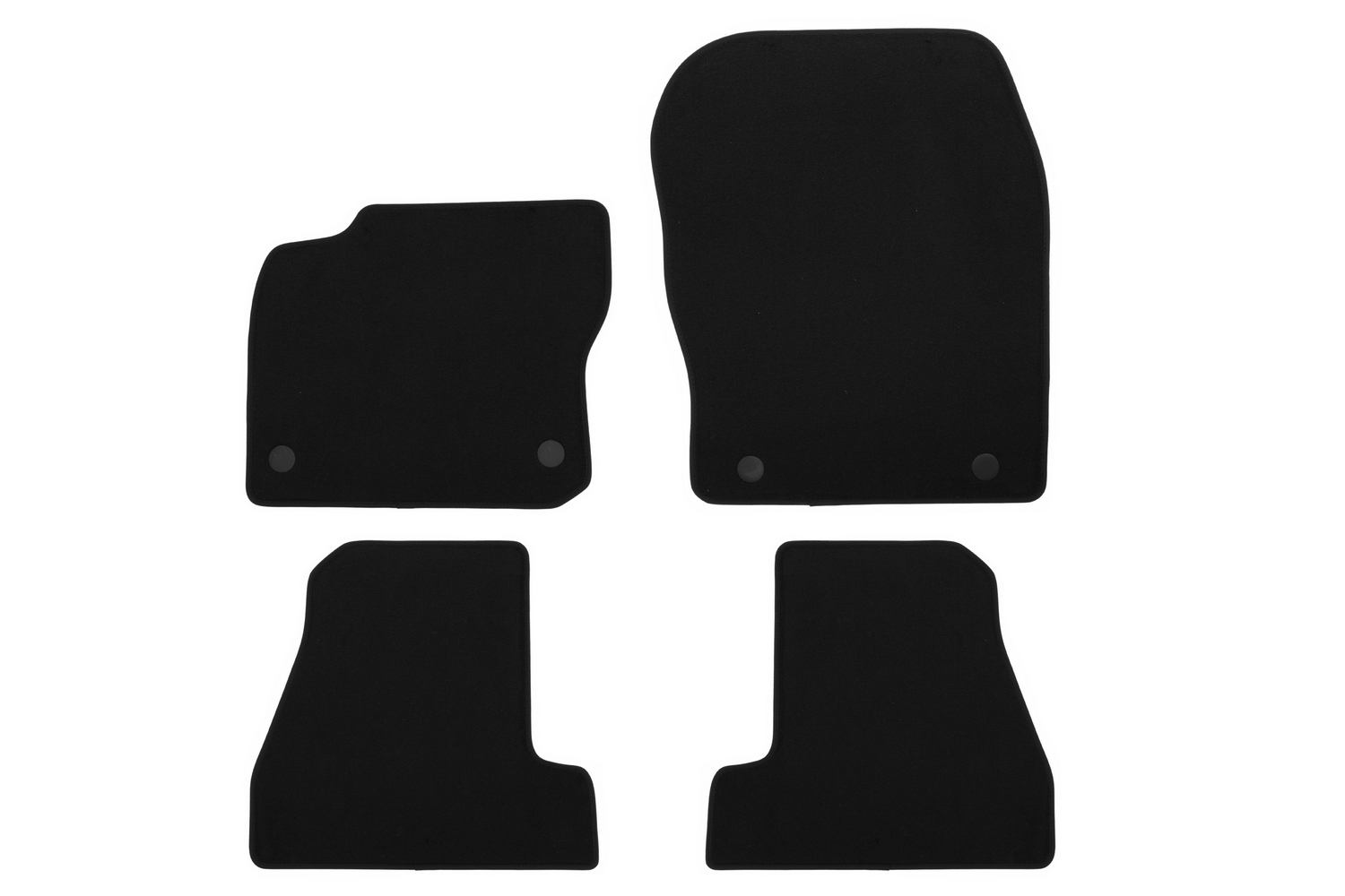 Коврики в салон Klever Econom FORD Focus III 2011-2015, 2014-2019, сед., 4 шт. (текстиль) / Форд Фокус