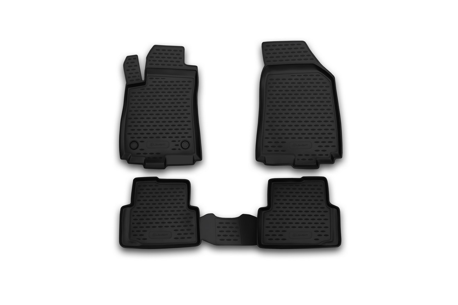 Коврики в салон, подходит для CITROEN C4, 2011->, 4 шт. (полиуретан)