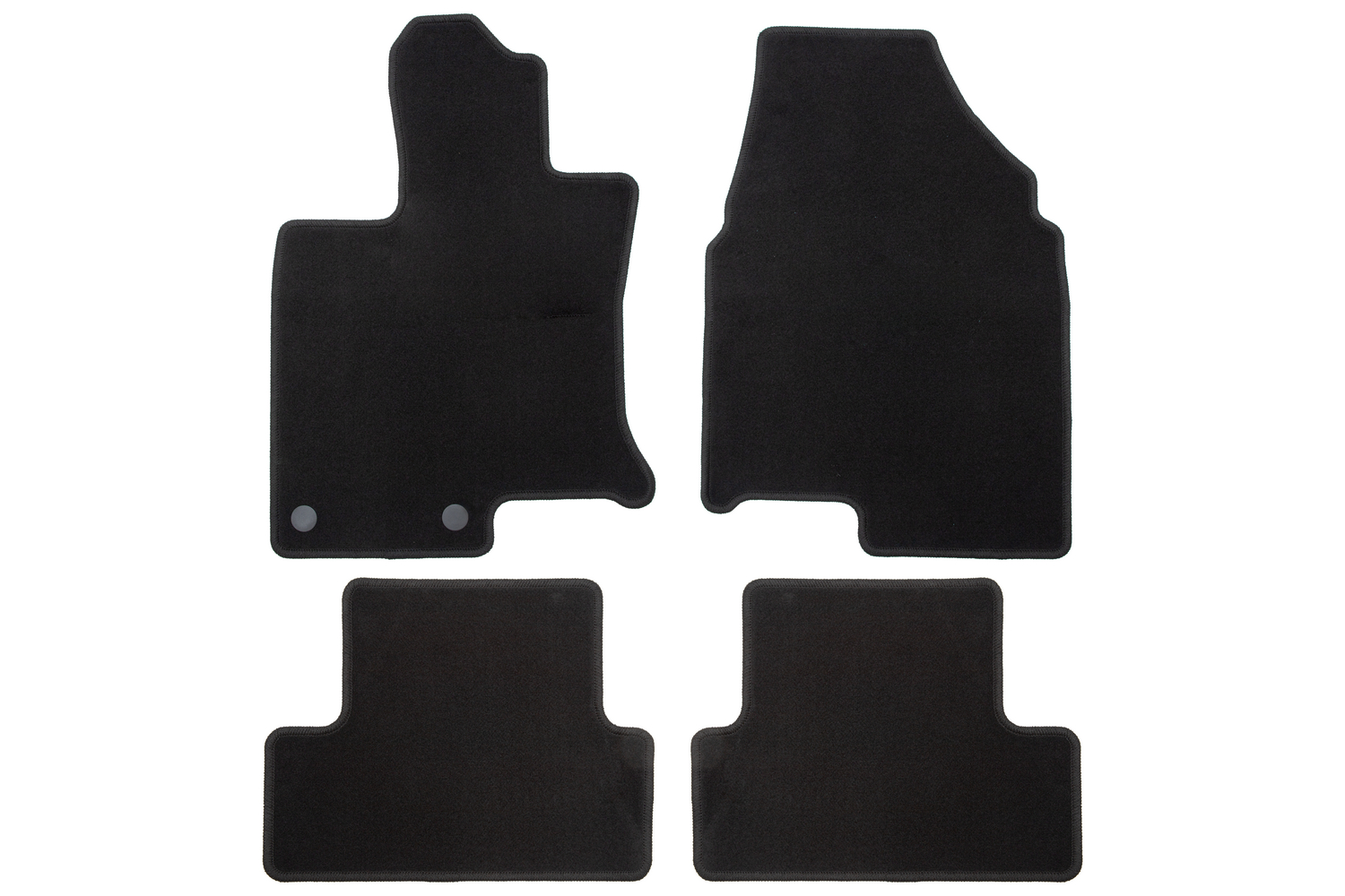 Коврики в салон Klever Econom NISSAN Qashqai 2006-2010, 2010-2013, кросс., 4 шт. (текстиль) / Ниссан Кашкай