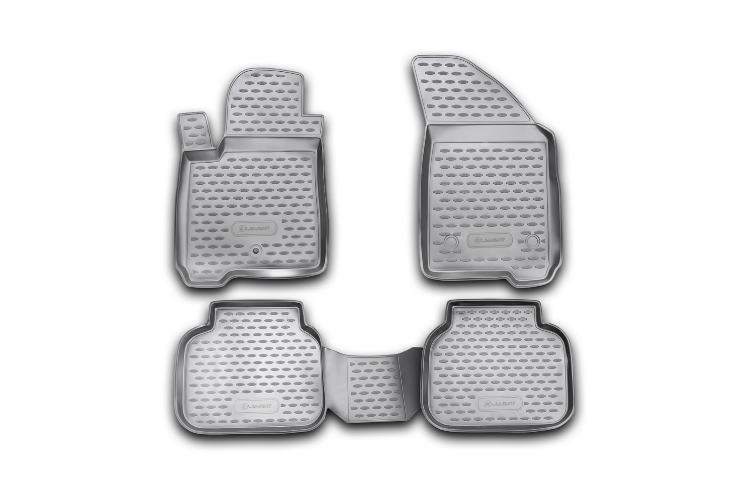 Коврики в салон DODGE Journey 2008- 4 шт. (полиуретан) / Додж Джорнт