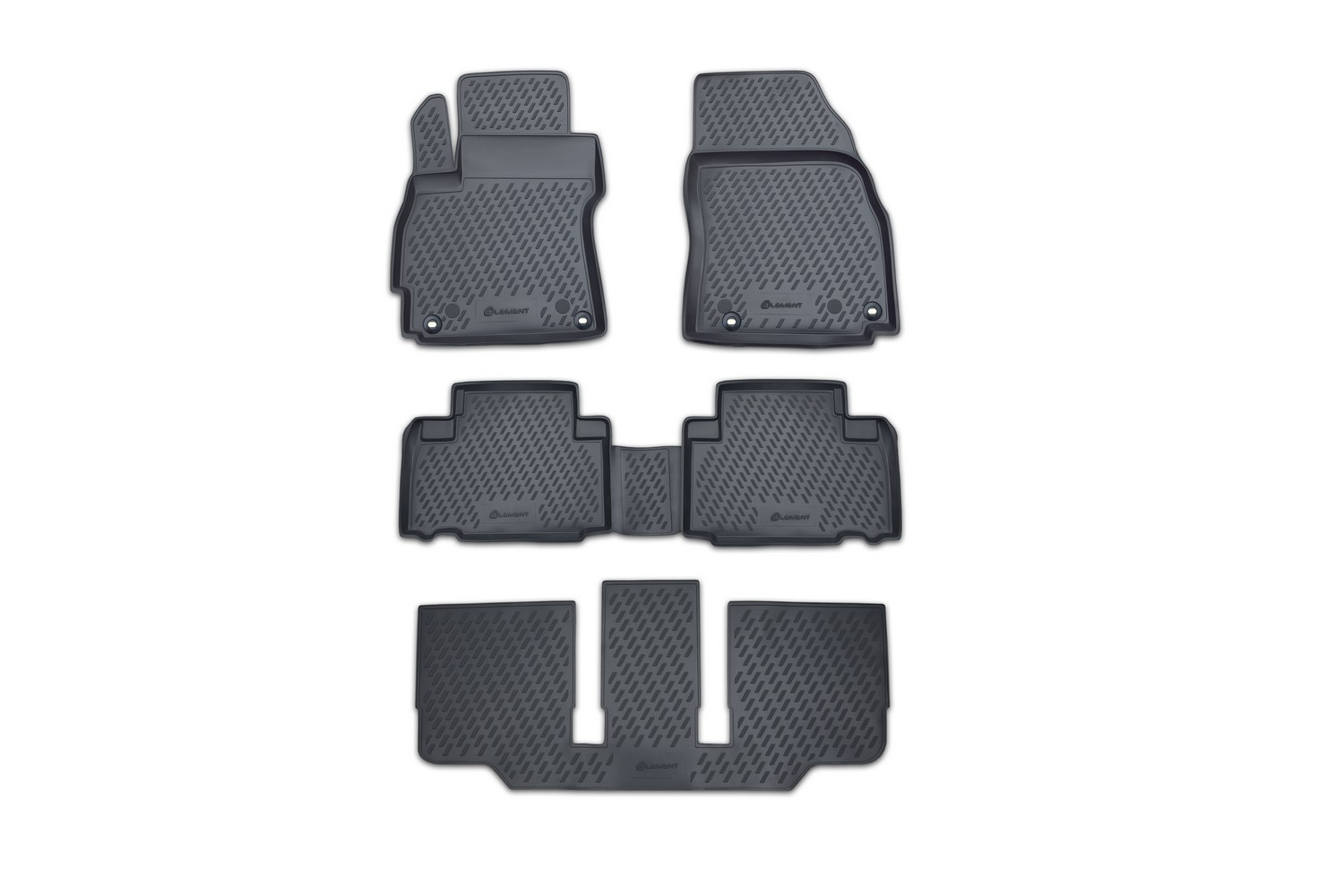 Коврики в салон, подходит для MAZDA 5, 12/2010 5 шт. (полиуретан)