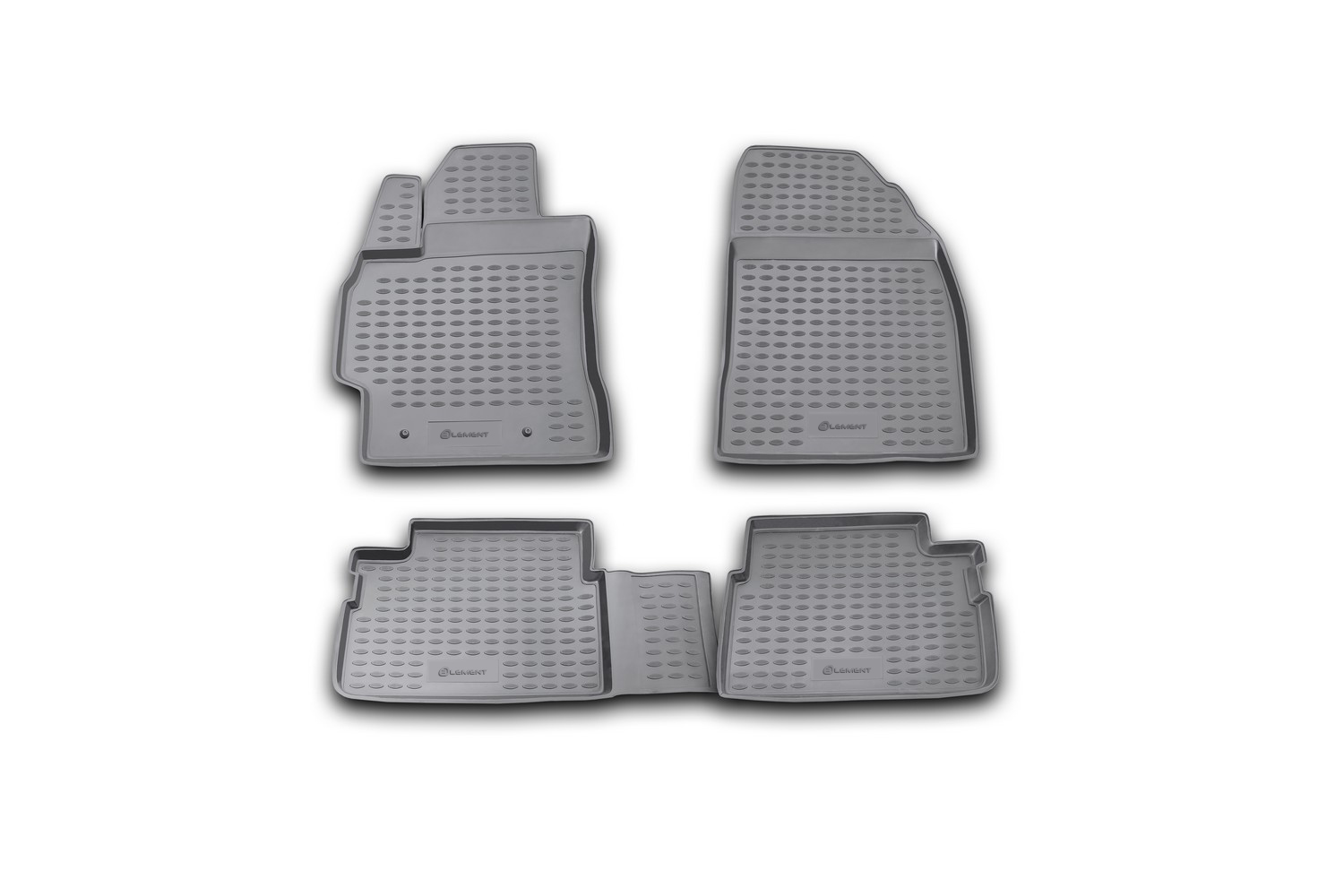 Коврики в салон TOYOTA Corolla 01/2007-2013, 4 шт. (полиуретан) / Тойота Королла