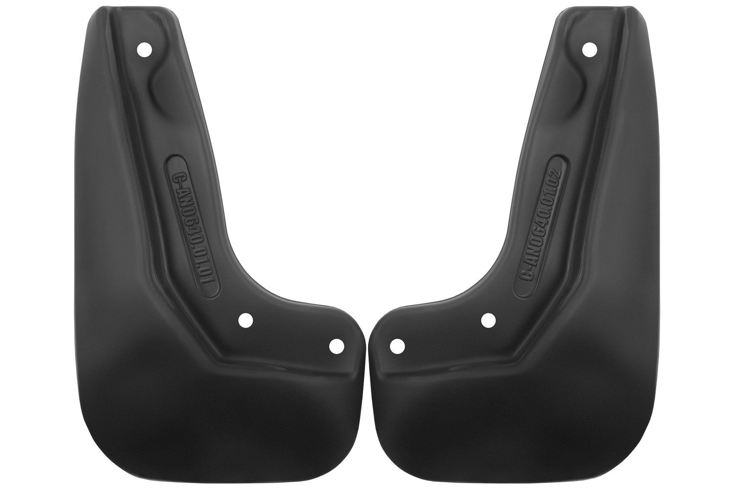 Брызговики передние для  FORTHING T5 Evo  2023 - 2 шт.(optimum) в пакете / Фортинг Т5 Эво