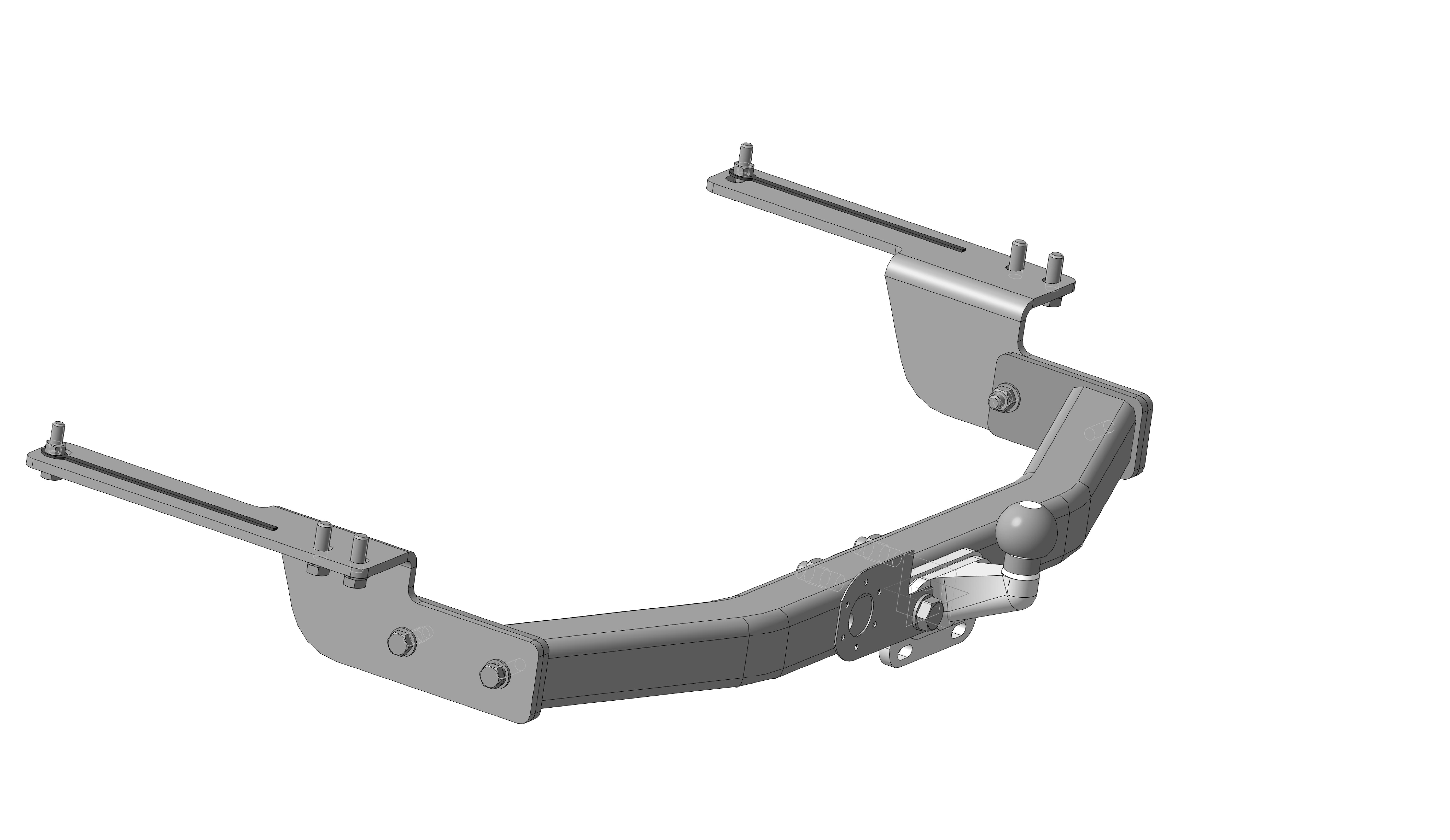 Фаркоп (ТСУ) на а/м LEXUS GX 2002-2014/ TOYOTA 4runner, Hilux Surf, Land Cruiser Prado J120 2002-2009/ TOYOTA Land Cruiser Prado J150 2002- без электр