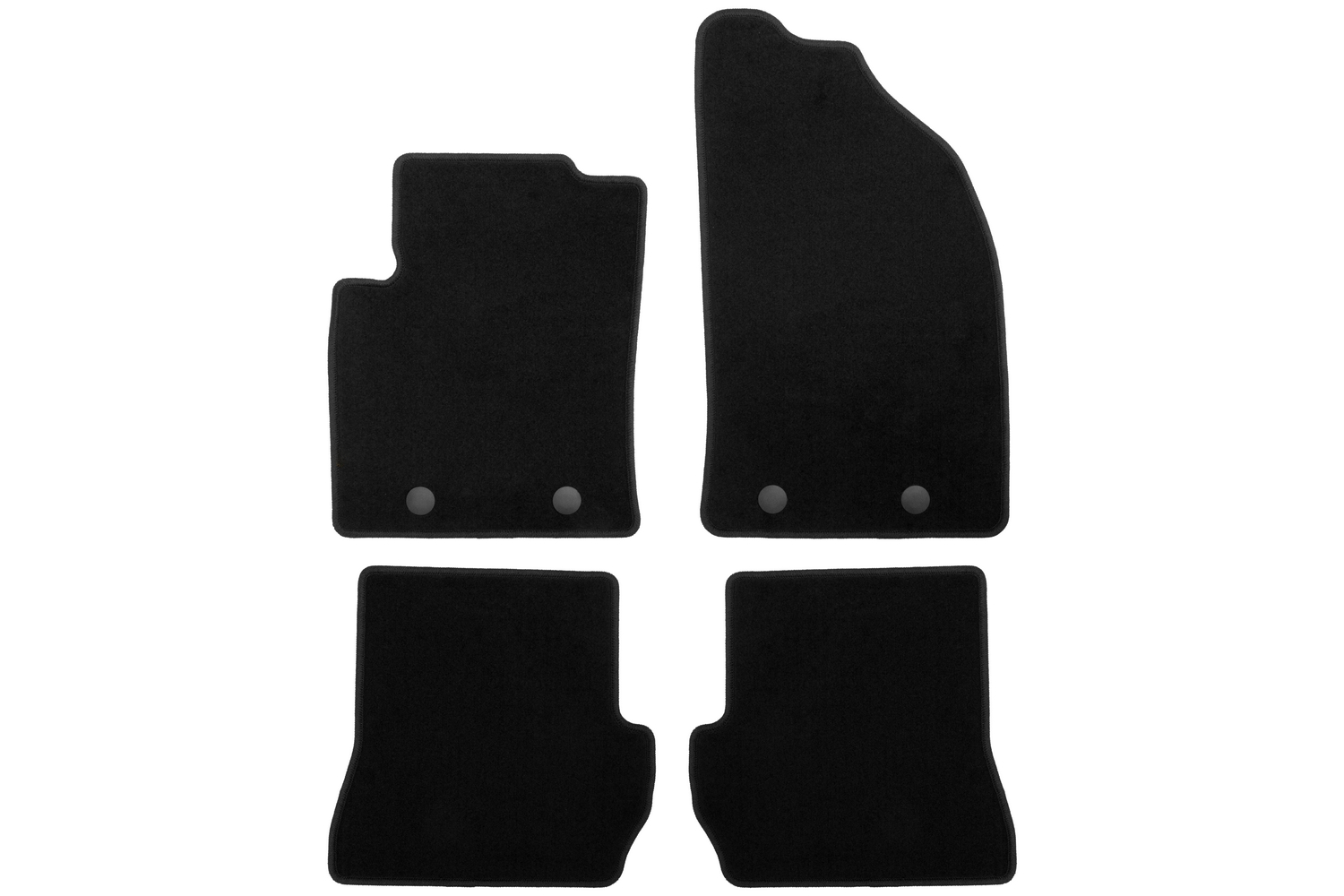 Коврики в салон Klever Econom FORD Fusion АКПП 2002-2005, 2005-2012, хб., 4 шт. (текстиль) / Форд Фьюжн
