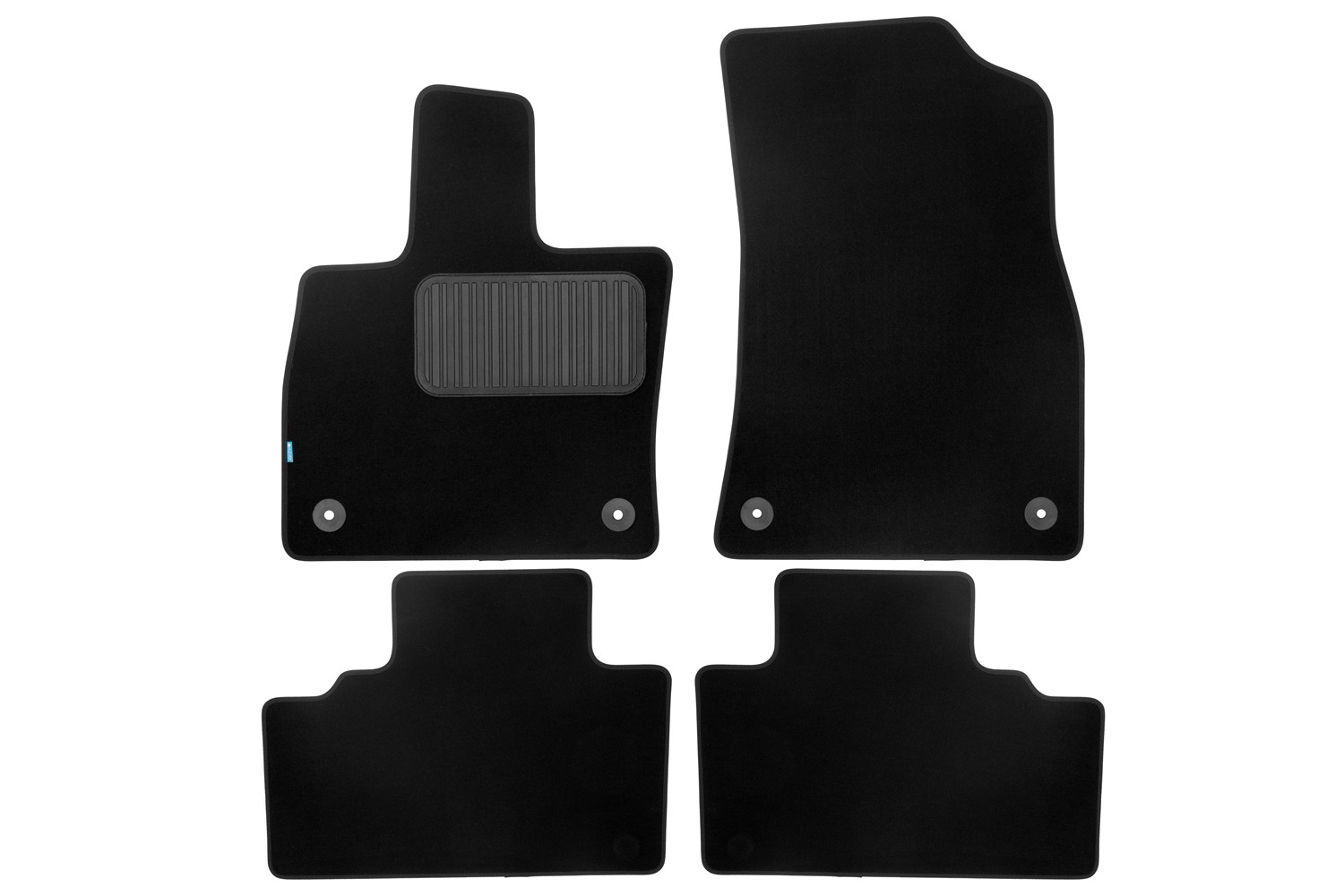 Коврики в салон Klever Premium GEELY Atlas Pro (FX11) 2023-, 4шт (текстиль) / Джили / Джили Атлас