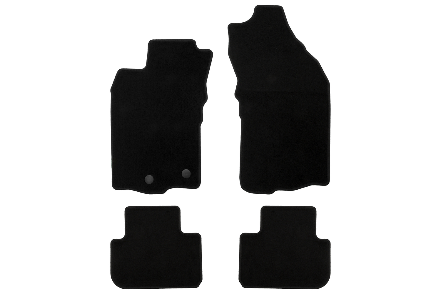Коврики в салон Klever Econom ALFA ROMEO 147 АКПП 2000-2004, 2004-2010, хб., 4 шт. (текстиль) / Альфа Ромео
